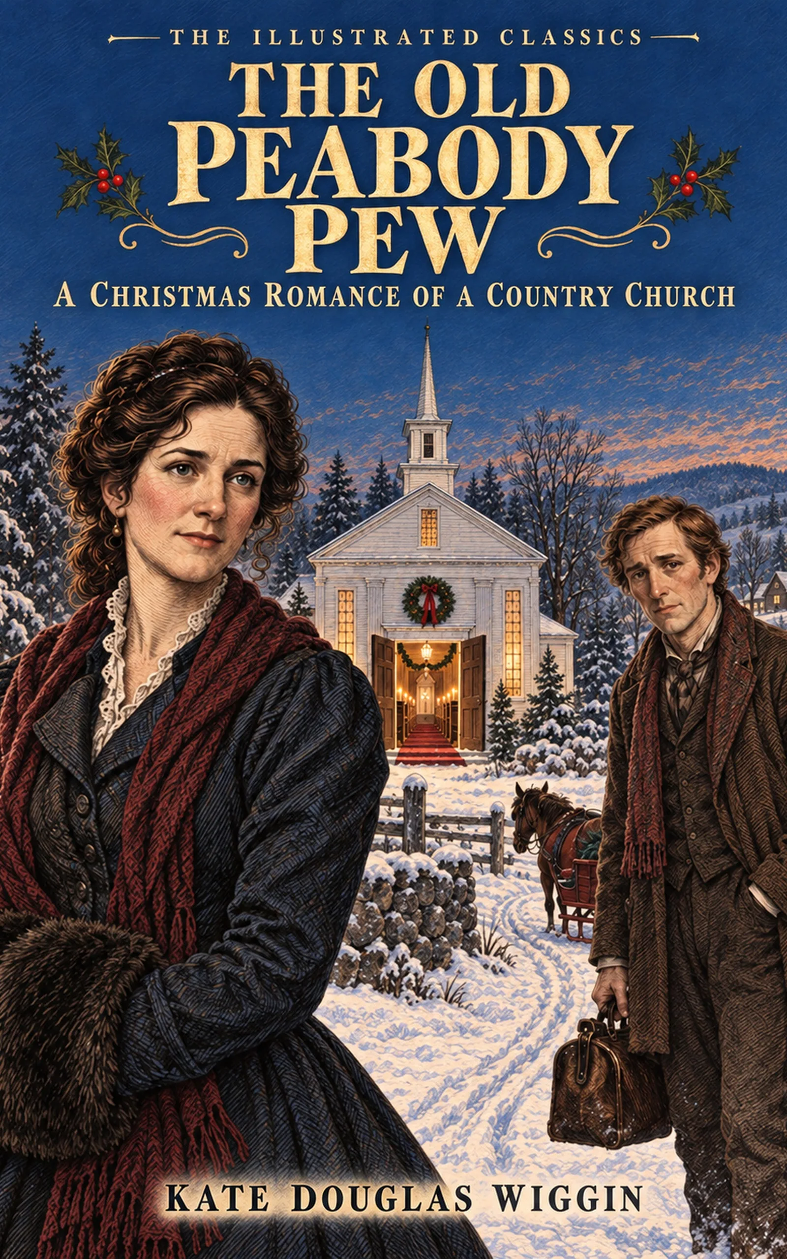 The Old Peabody Pew — cover of the LitLab illustrated edition