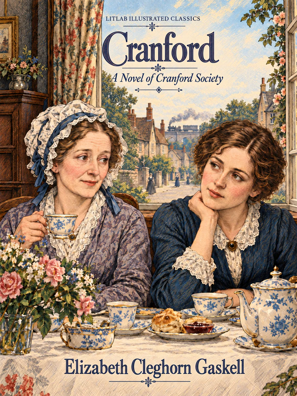 Cranford — cover of the LitLab illustrated edition
