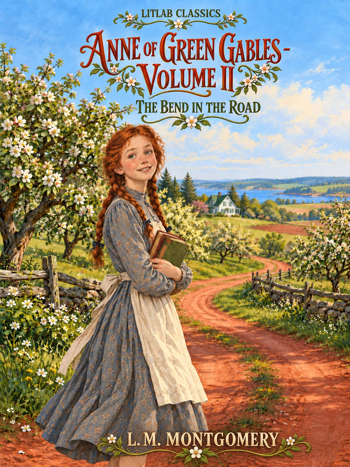 Anne of Green Gables - Volume II — cover of the LitLab illustrated edition