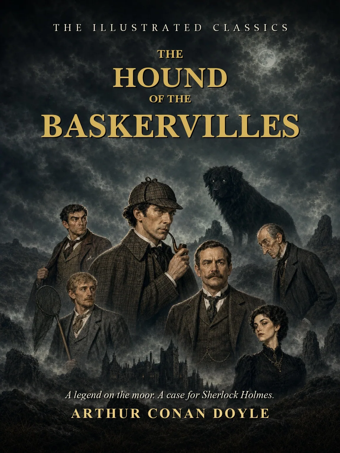 The Hound of the Baskervilles — cover