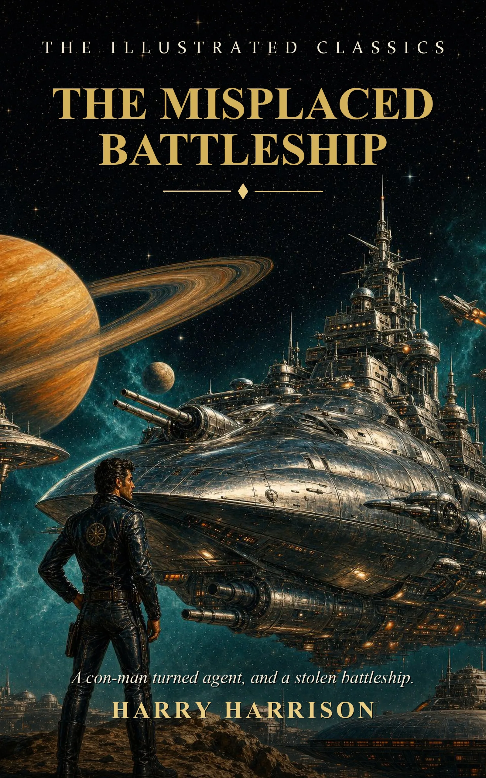 The Misplaced Battleship — cover