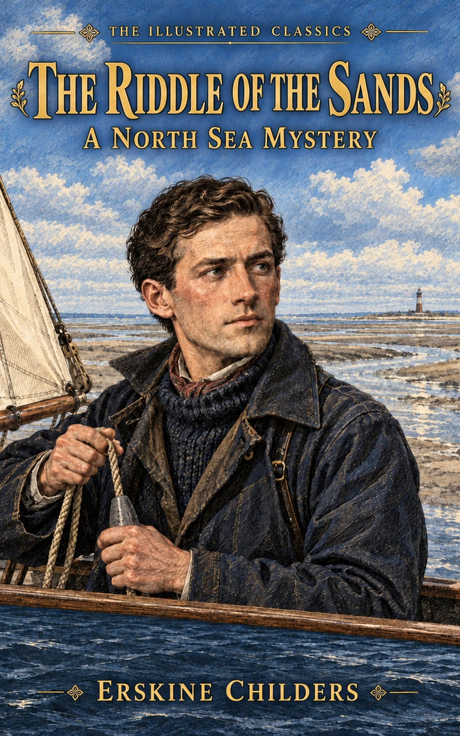 The Riddle of the Sands — cover of the LitLab illustrated edition
