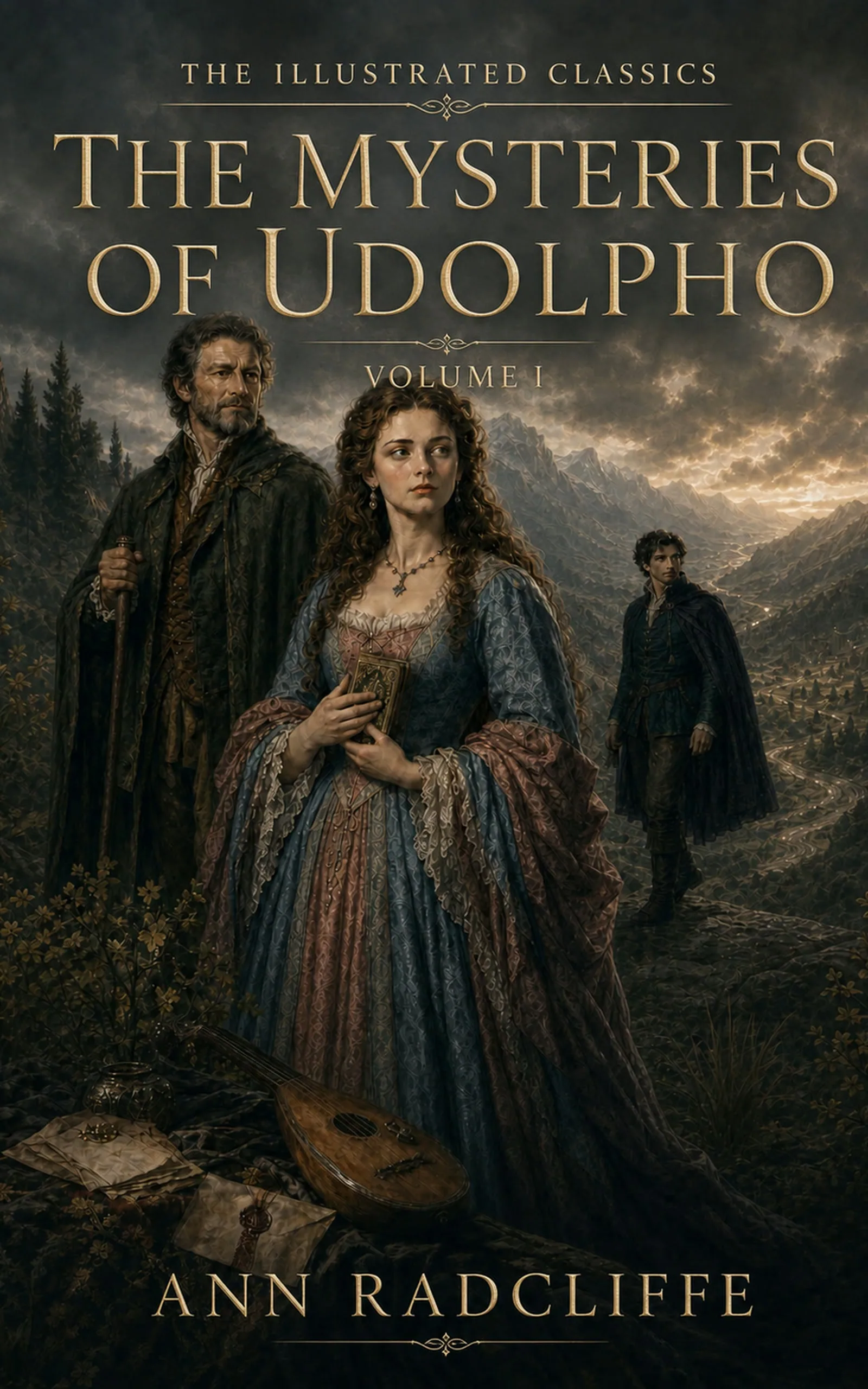 The Mysteries of Udolpho - Volume I — cover