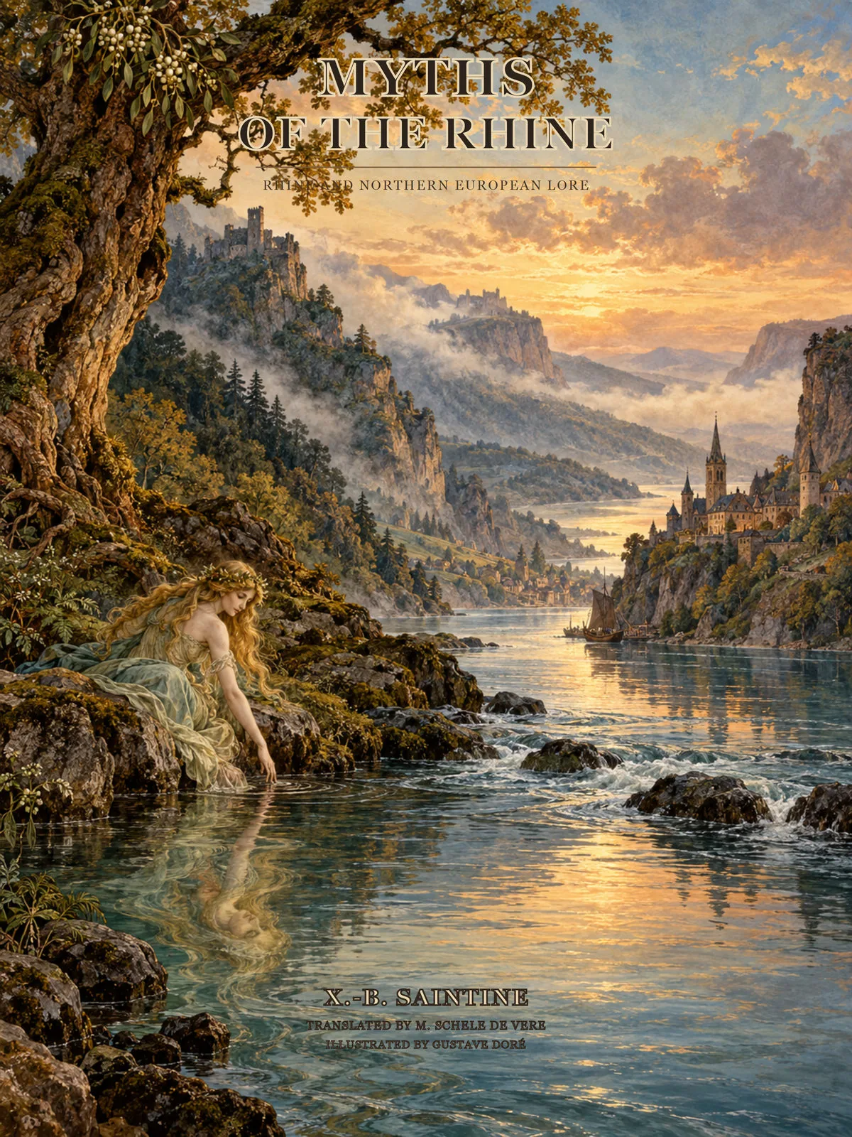 Myths of the Rhine — cover of the LitLab illustrated edition