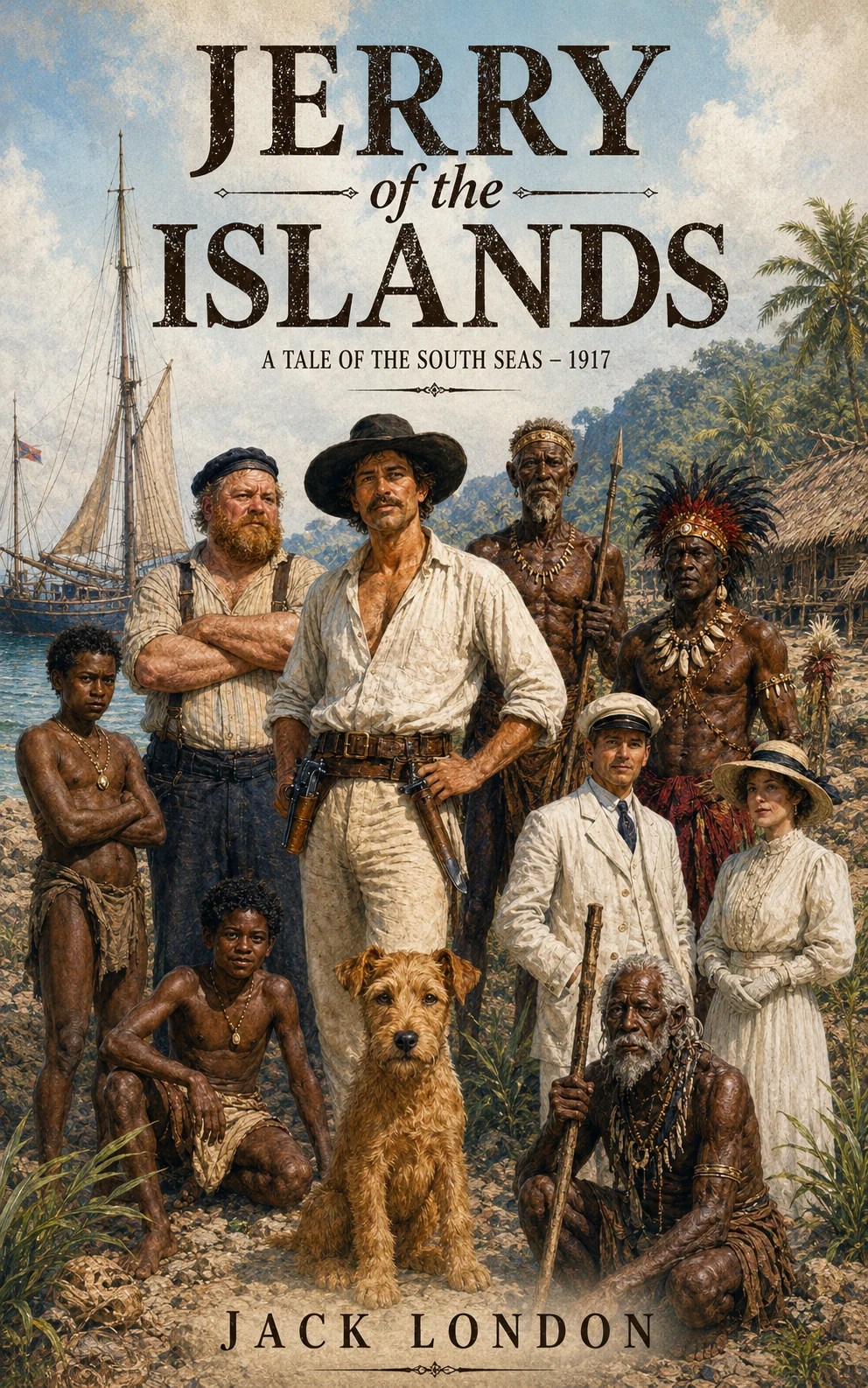 Jerry of the Islands — cover