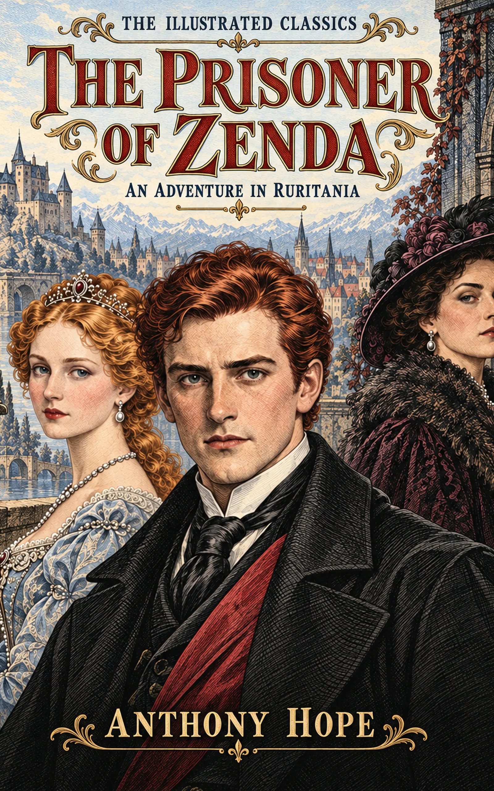 The Prisoner of Zenda — cover of the LitLab illustrated edition