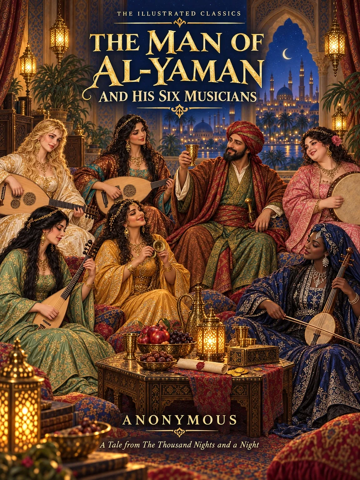 The Man of Al-Yaman and His Six Slave-Girls — cover