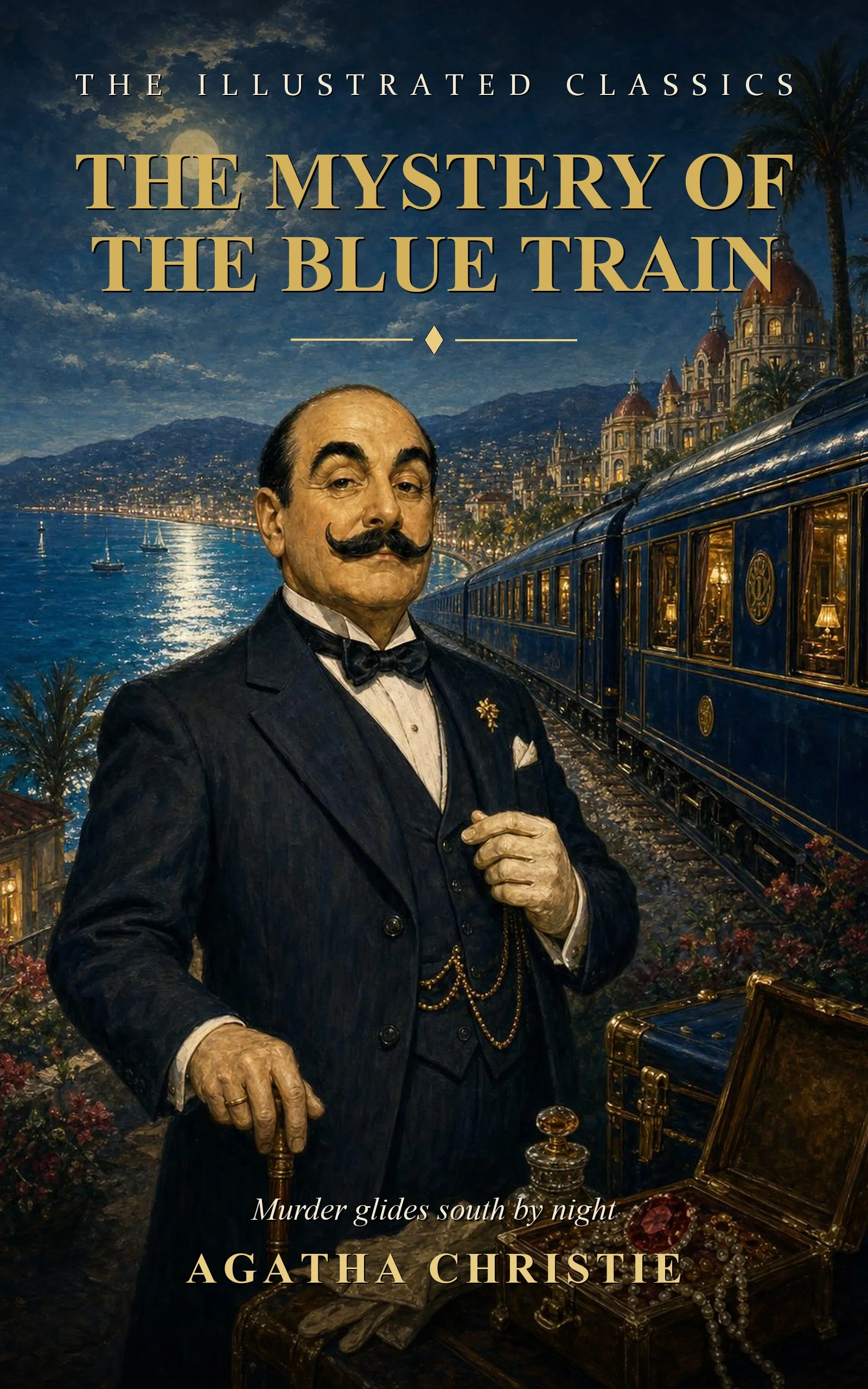 The Mystery of the Blue Train — cover