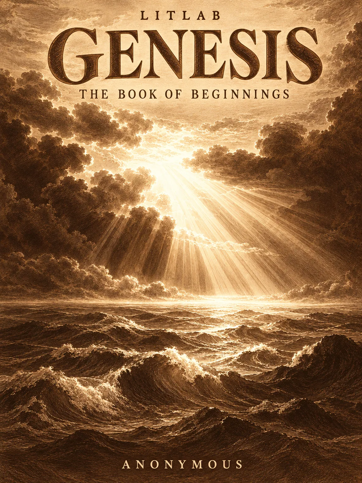 Genesis — cover of the LitLab illustrated edition