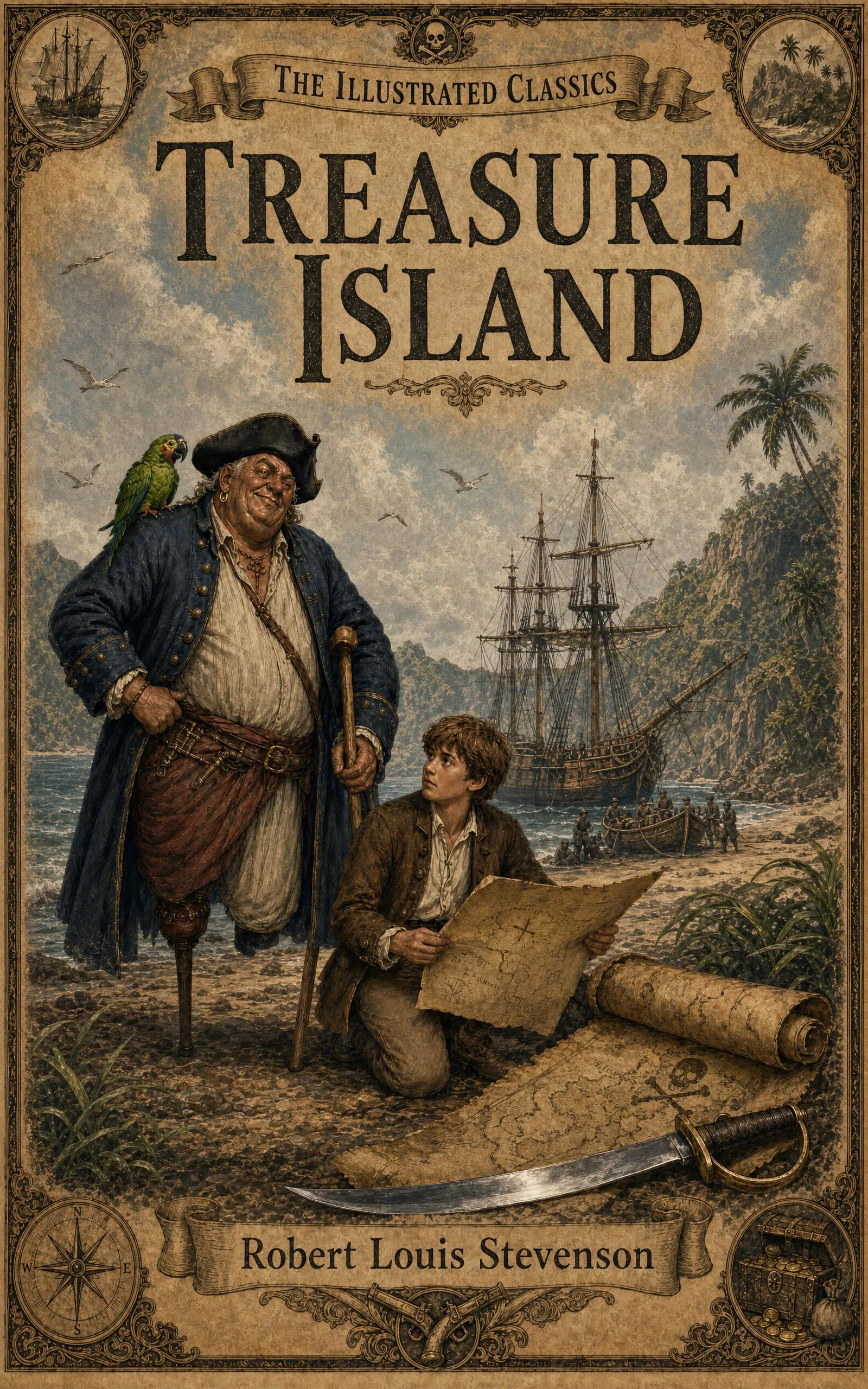 Treasure Island — cover
