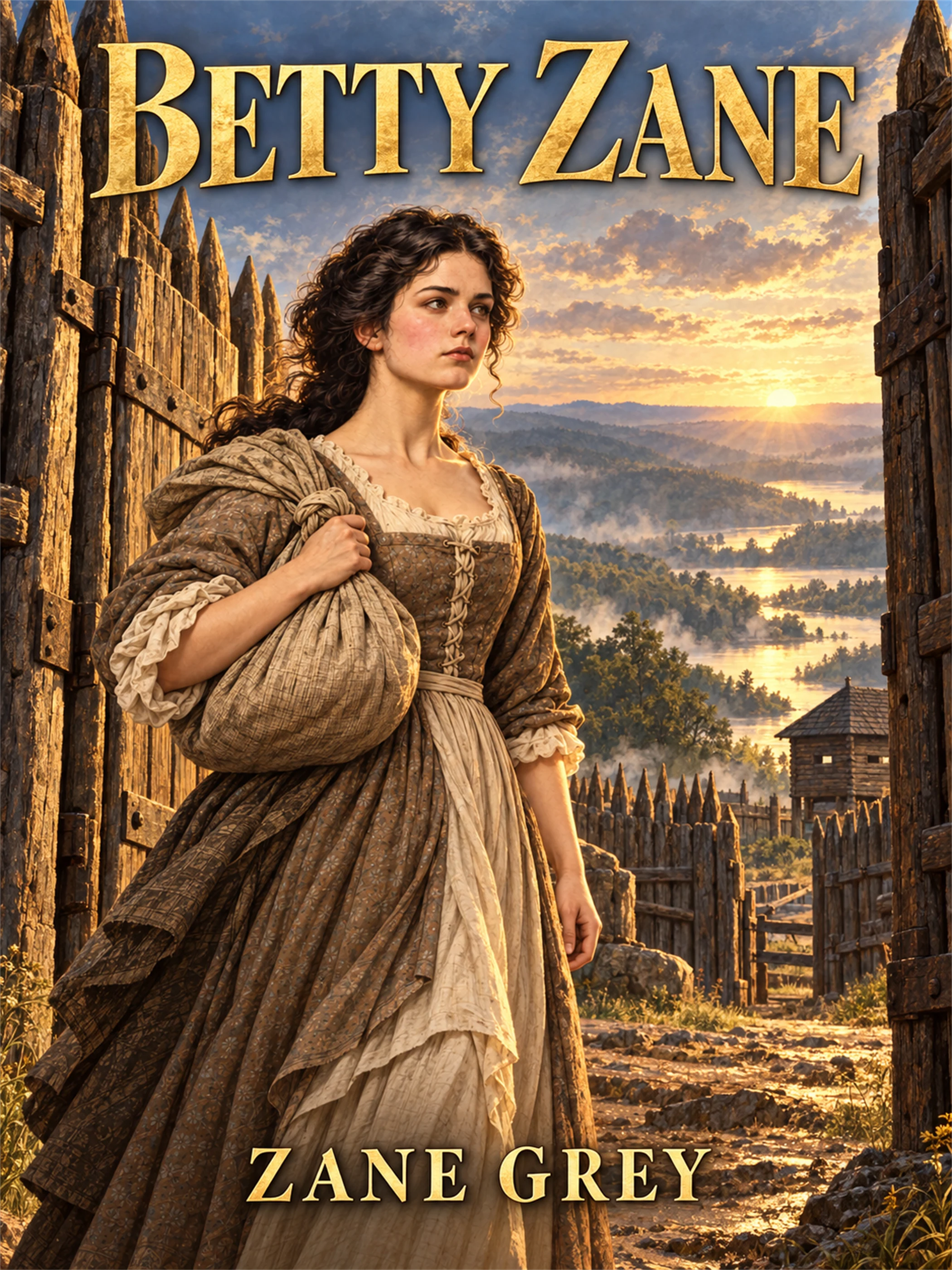 Betty Zane — cover of the LitLab illustrated edition