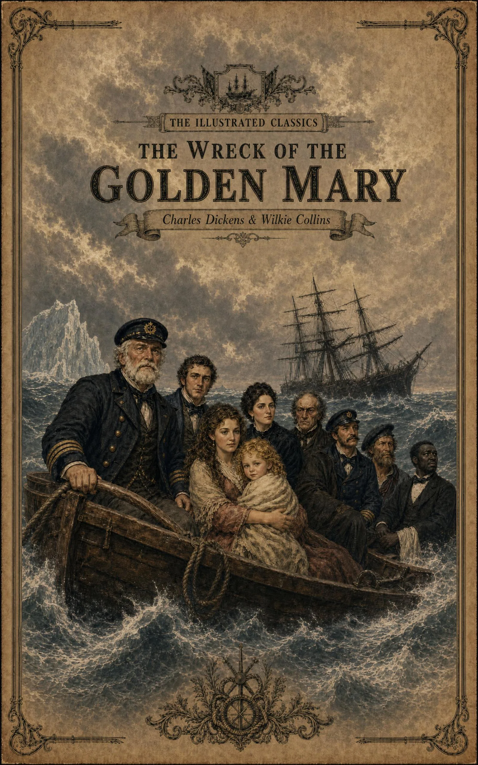 The Wreck of the Golden Mary — cover