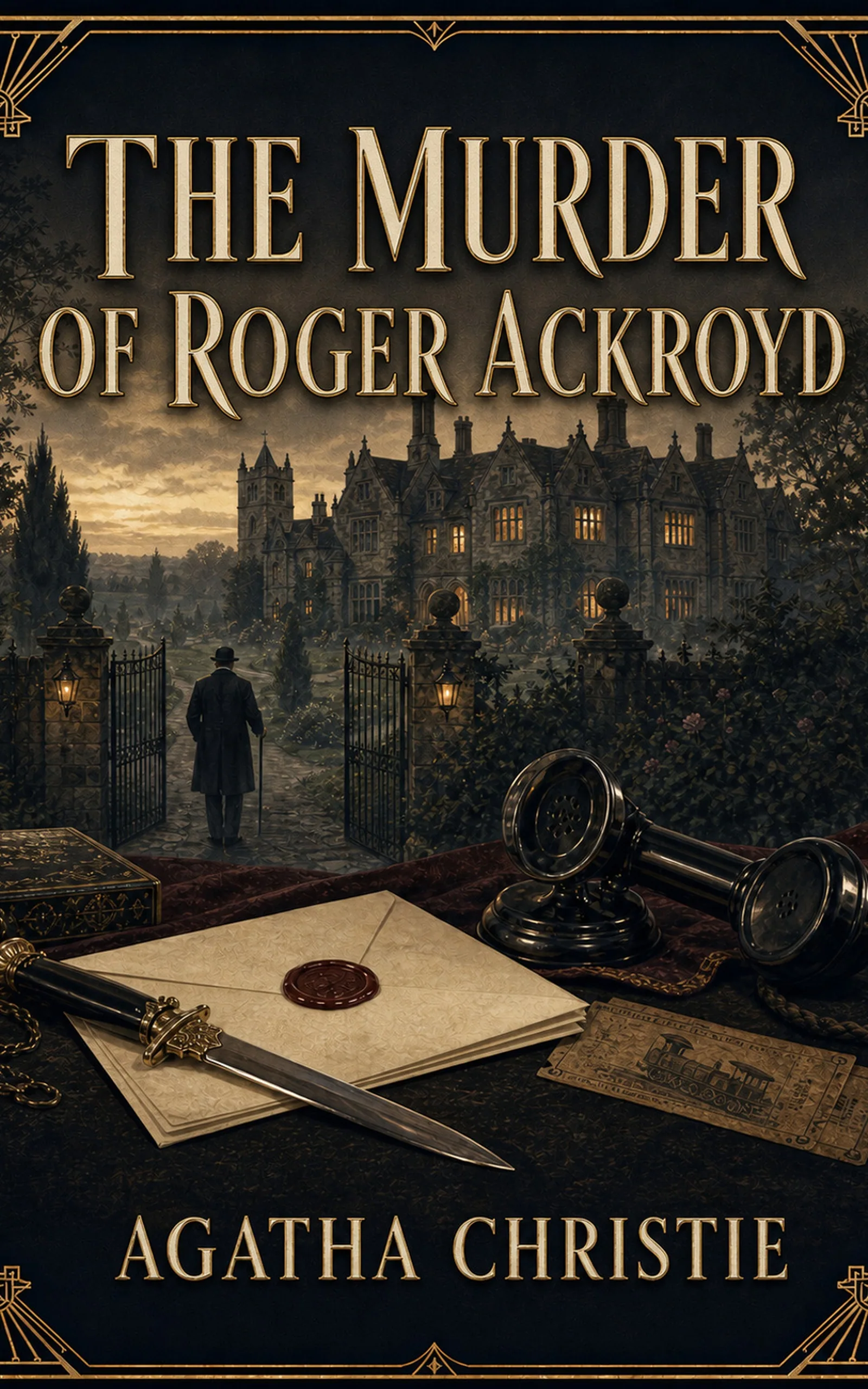 The Murder of Roger Ackroyd — cover