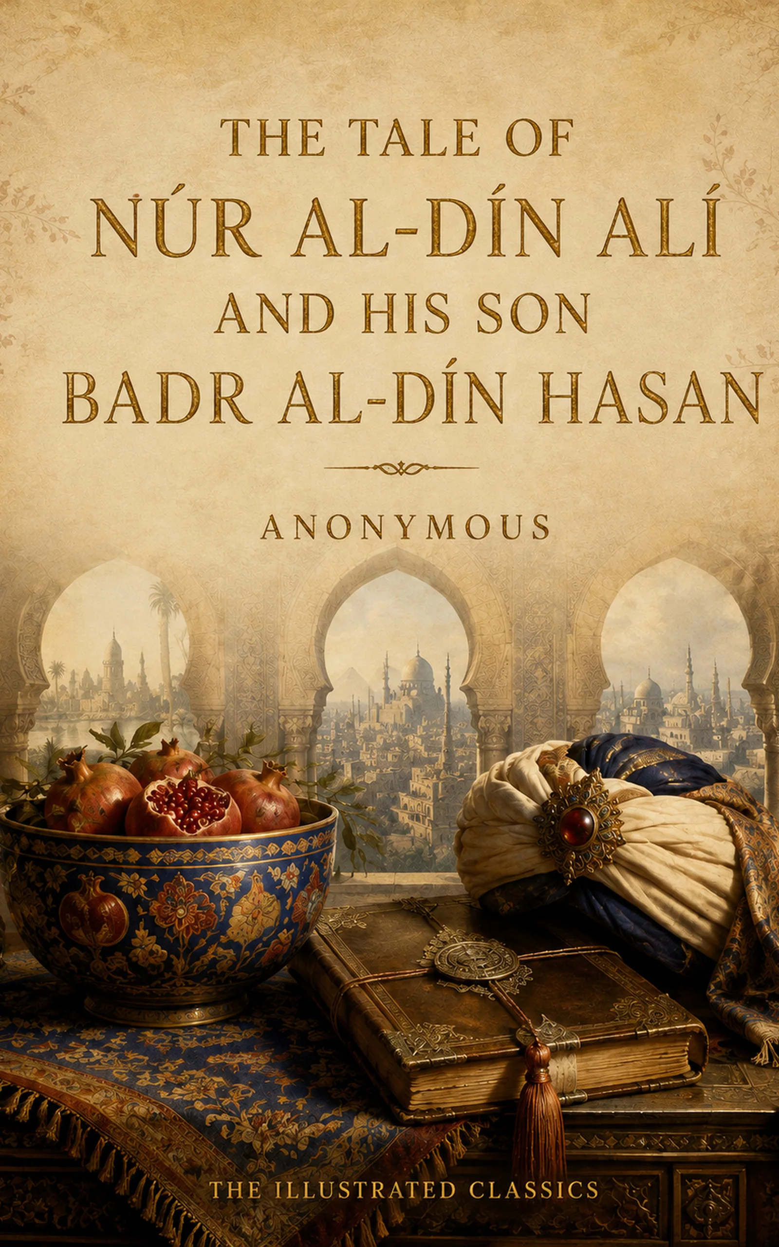 The Tale of Núr al-Dín Alí and His Son Badr al-Dín Hasan — cover