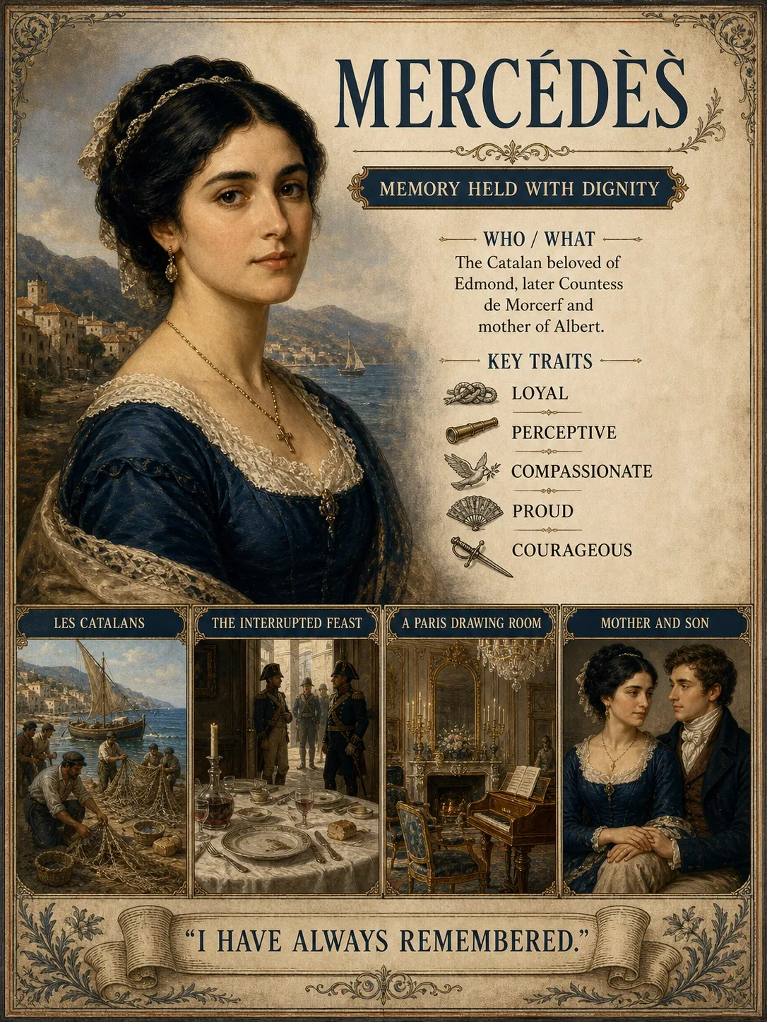Mercédès — Memory Held with Dignity