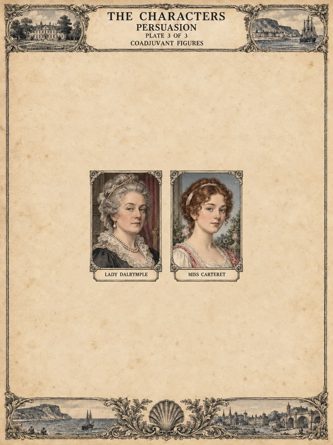 Lady Dalrymple and Miss Carteret