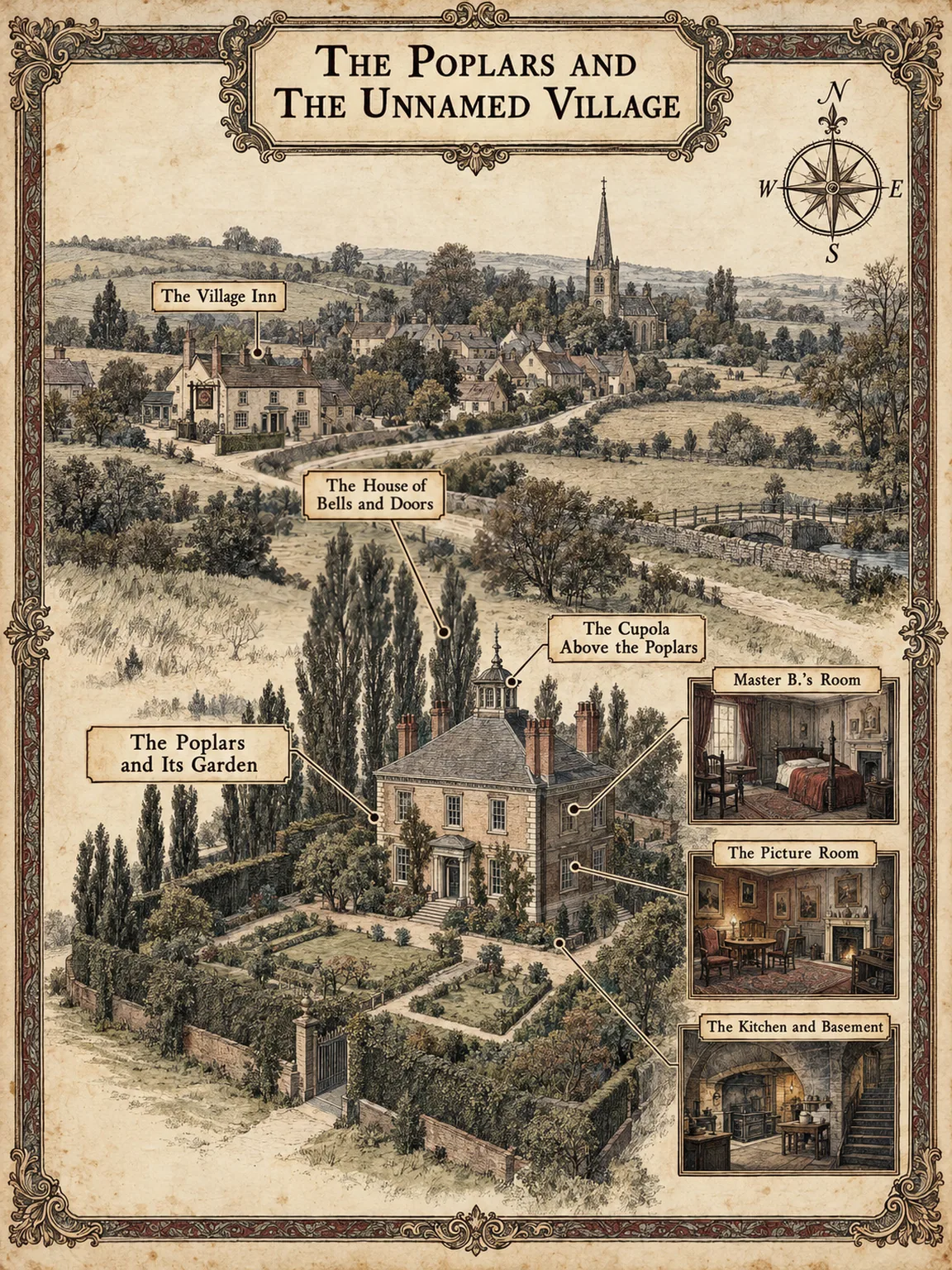 The Poplars and the Unnamed Village