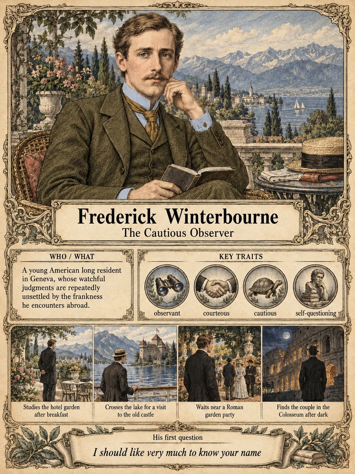 Frederick Winterbourne — Profile