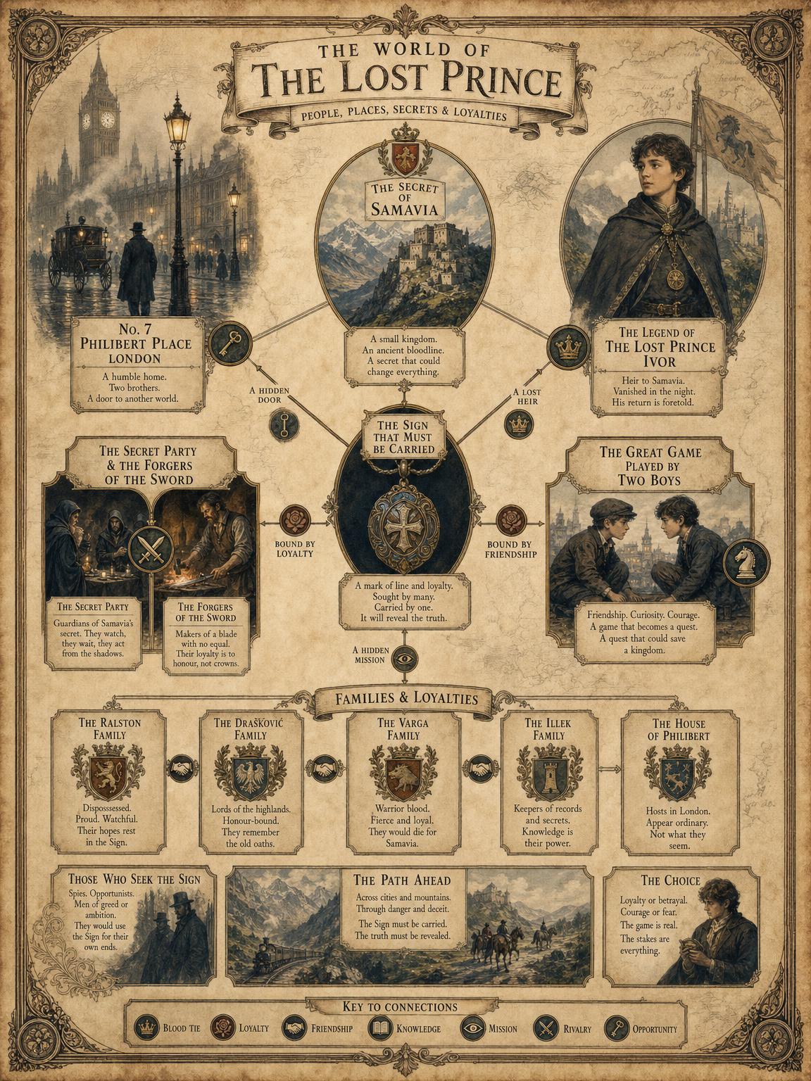 The World of The Lost Prince — secrets, signs, and loyalties