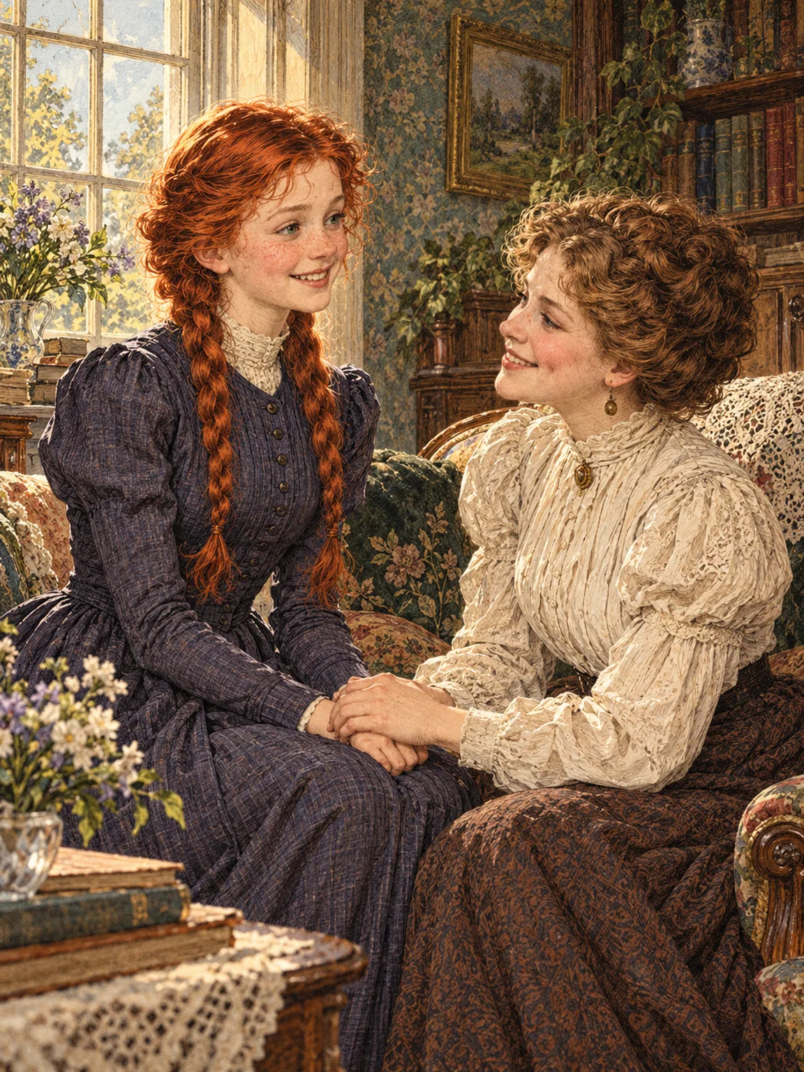 Anne is invited out to tea