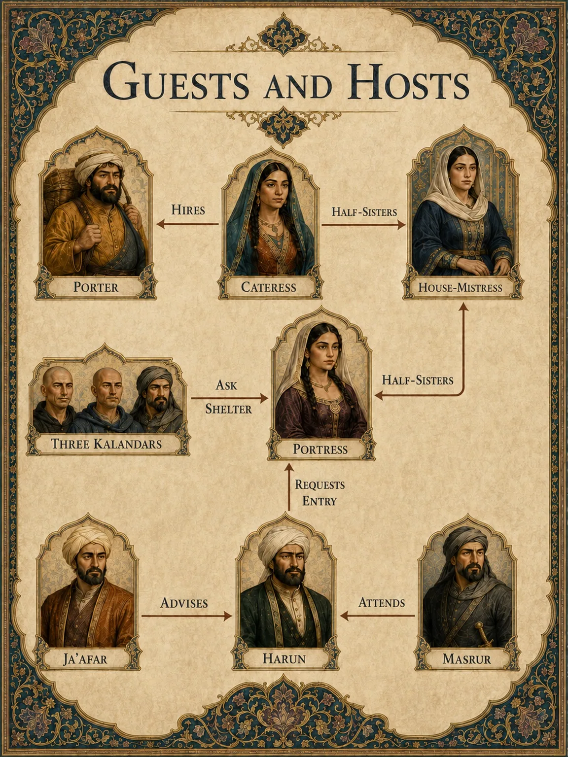 Connections — Guests and Hosts