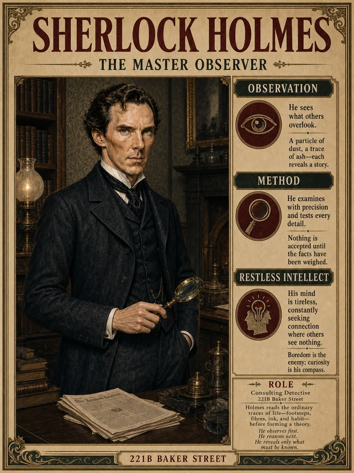 Sherlock Holmes - The Master Observer