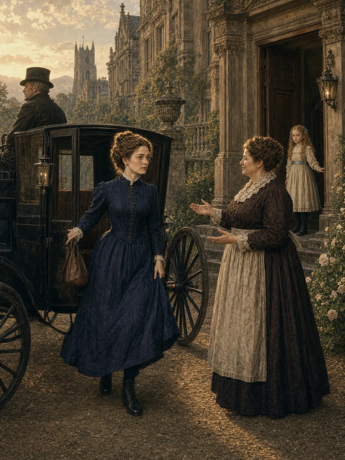 Arrival at Bly