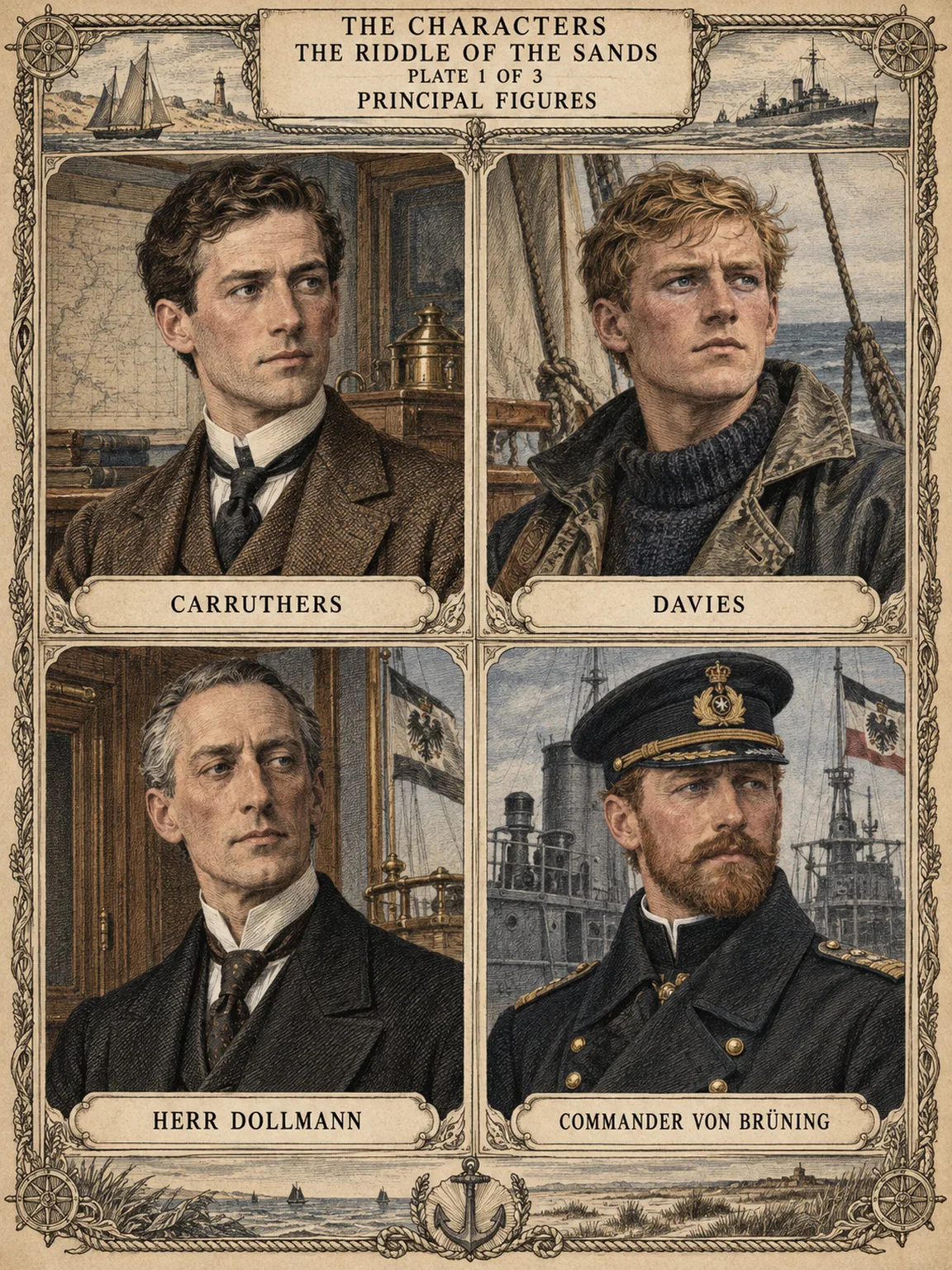 Carruthers, Davies, Dollmann, and von Brüning