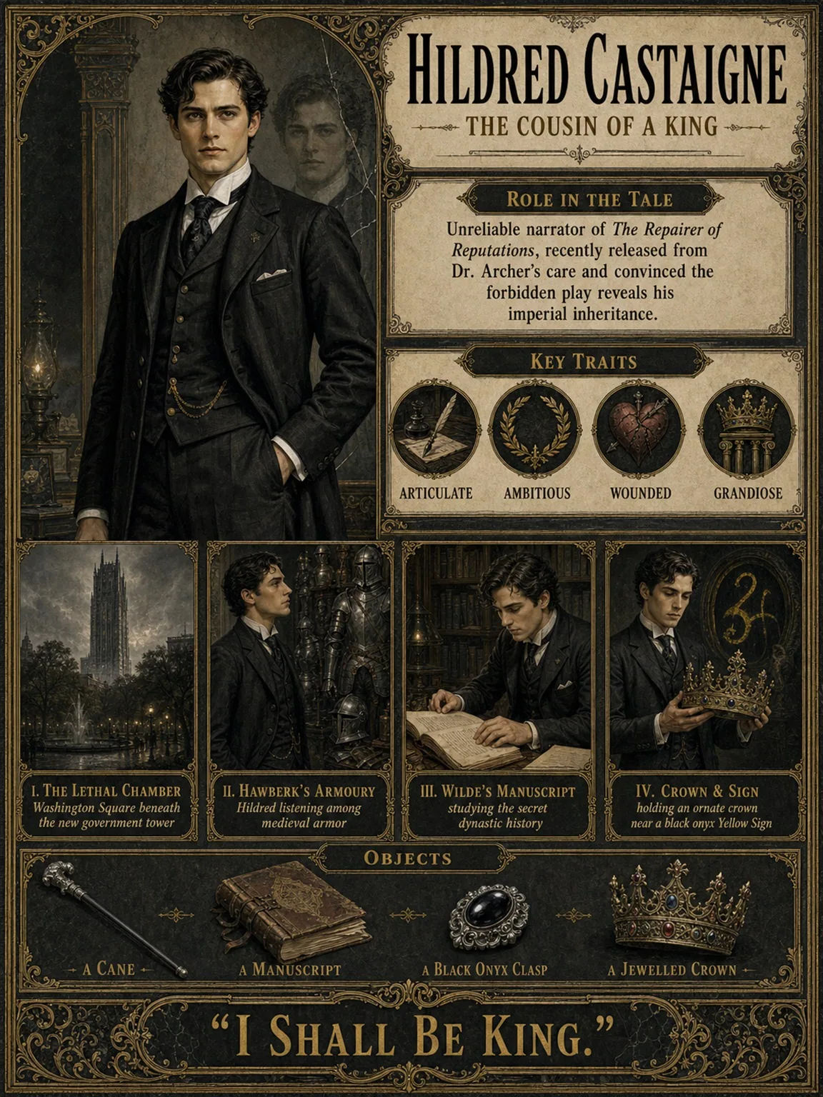 Hildred Castaigne — The Cousin of a King.