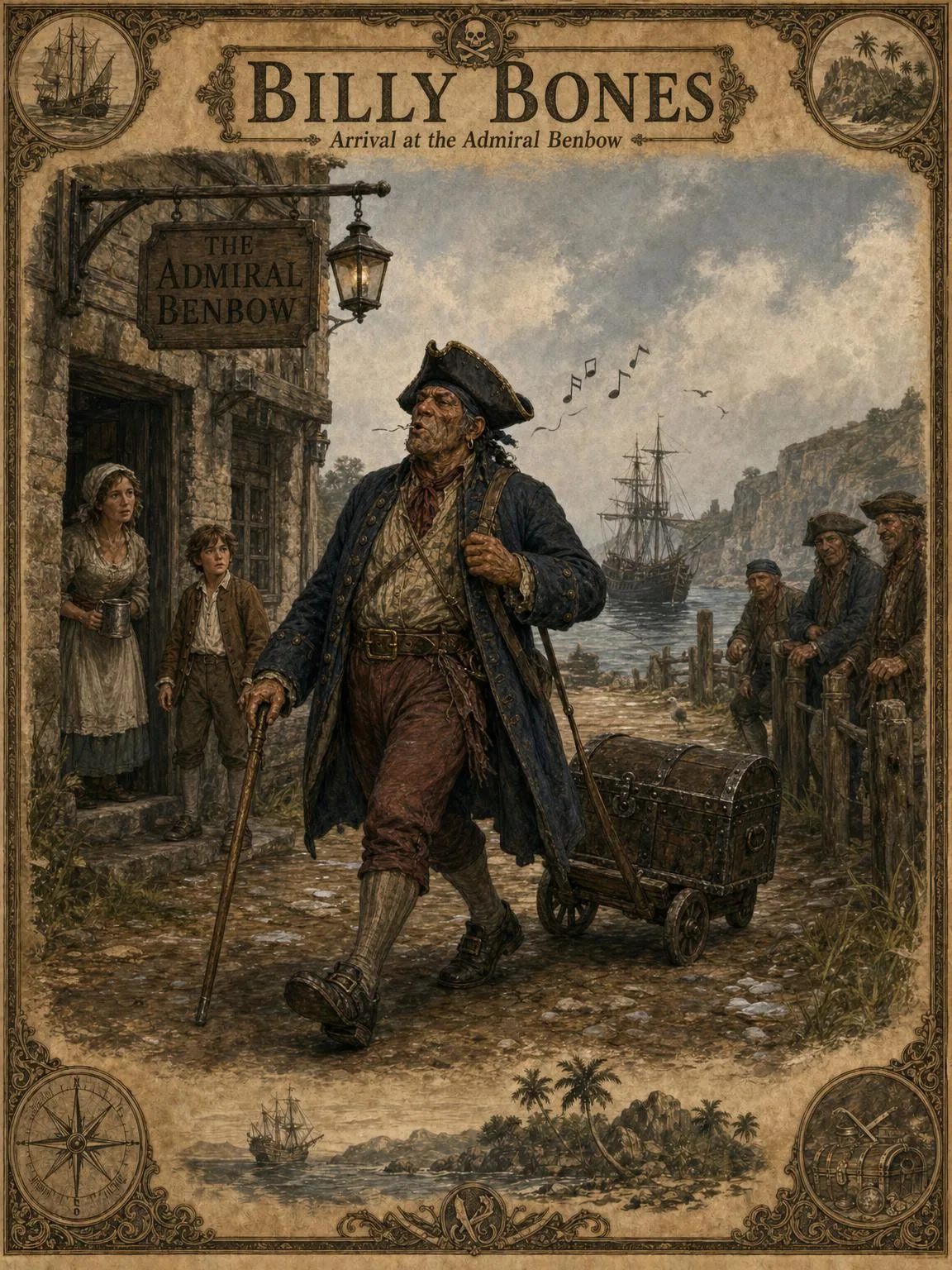The Old Sea-dog at the Admiral Benbow