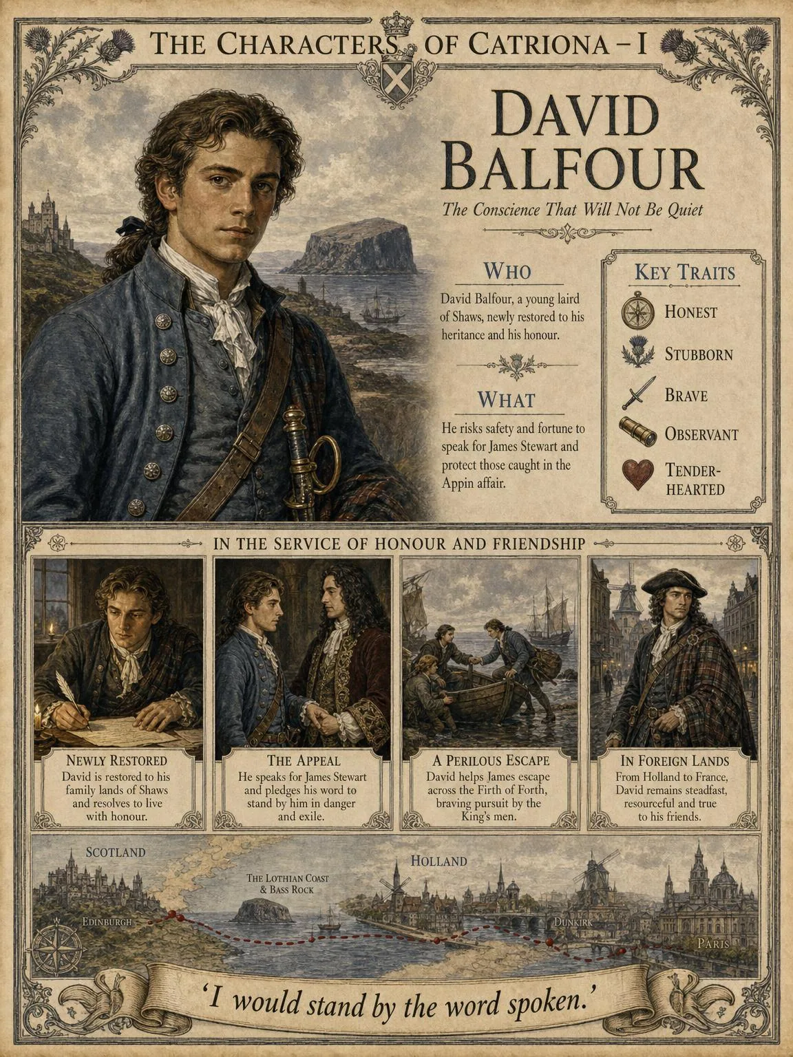 David Balfour — The Conscience That Will Not Be Quiet.