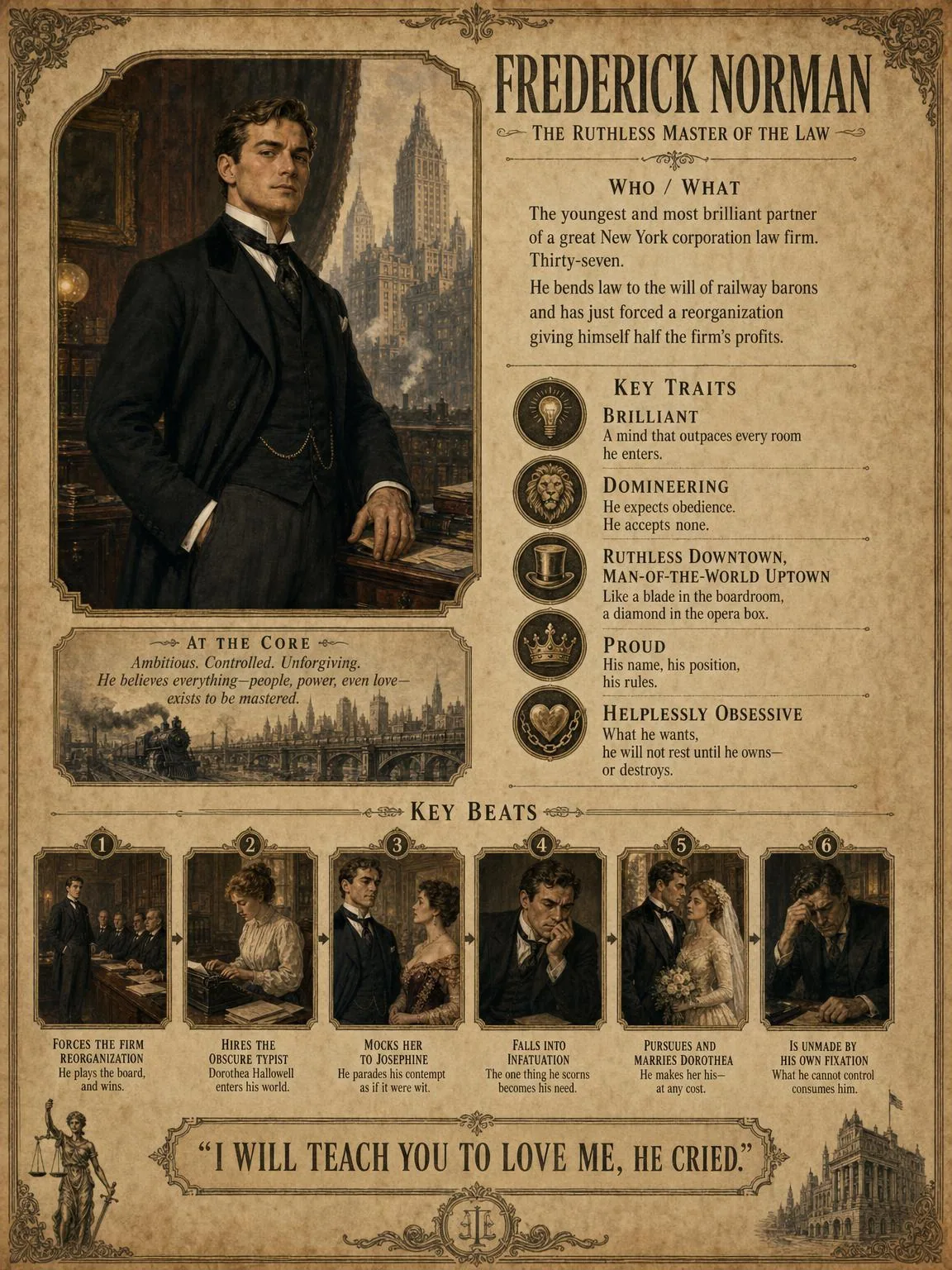 Frederick Norman — The Ruthless Master of the Law