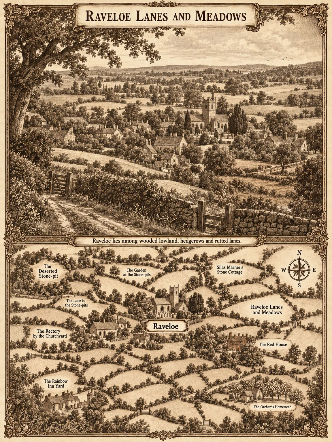 Raveloe Lanes and Meadows