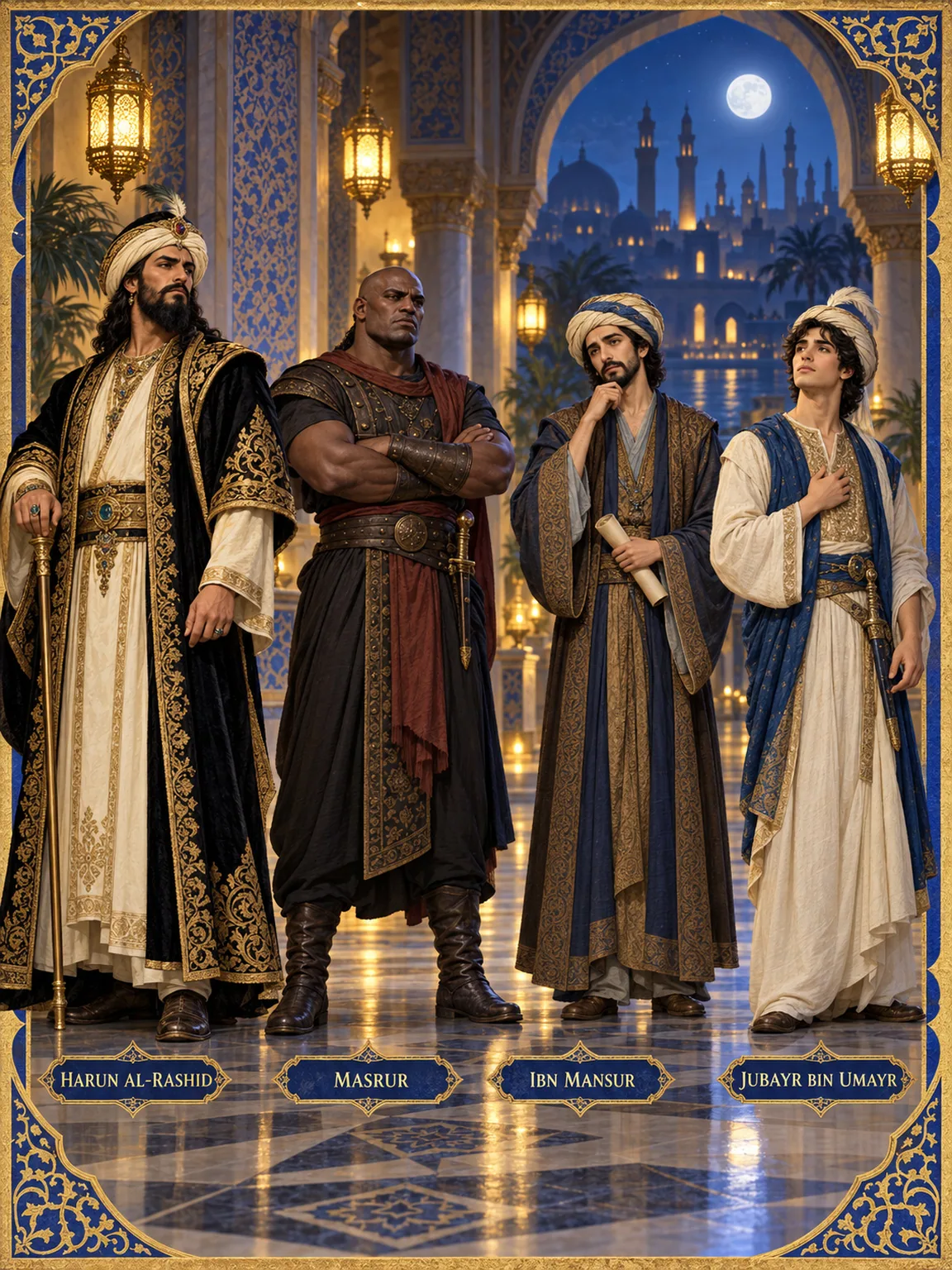 Cast Sheet 01 — Court and Lover