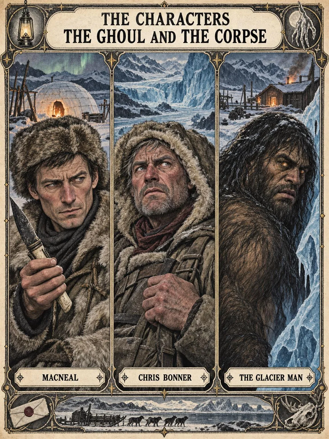 The Characters of The Ghoul and the Corpse