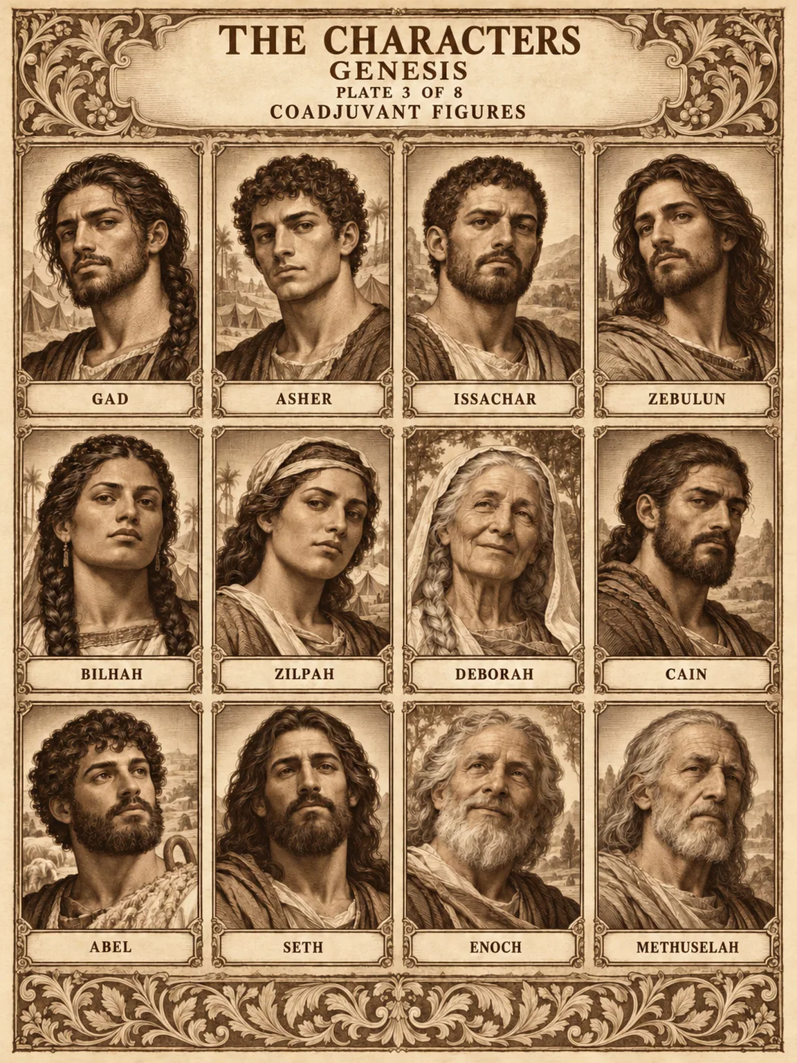 The Characters — Jacob's Household, Primeval Family