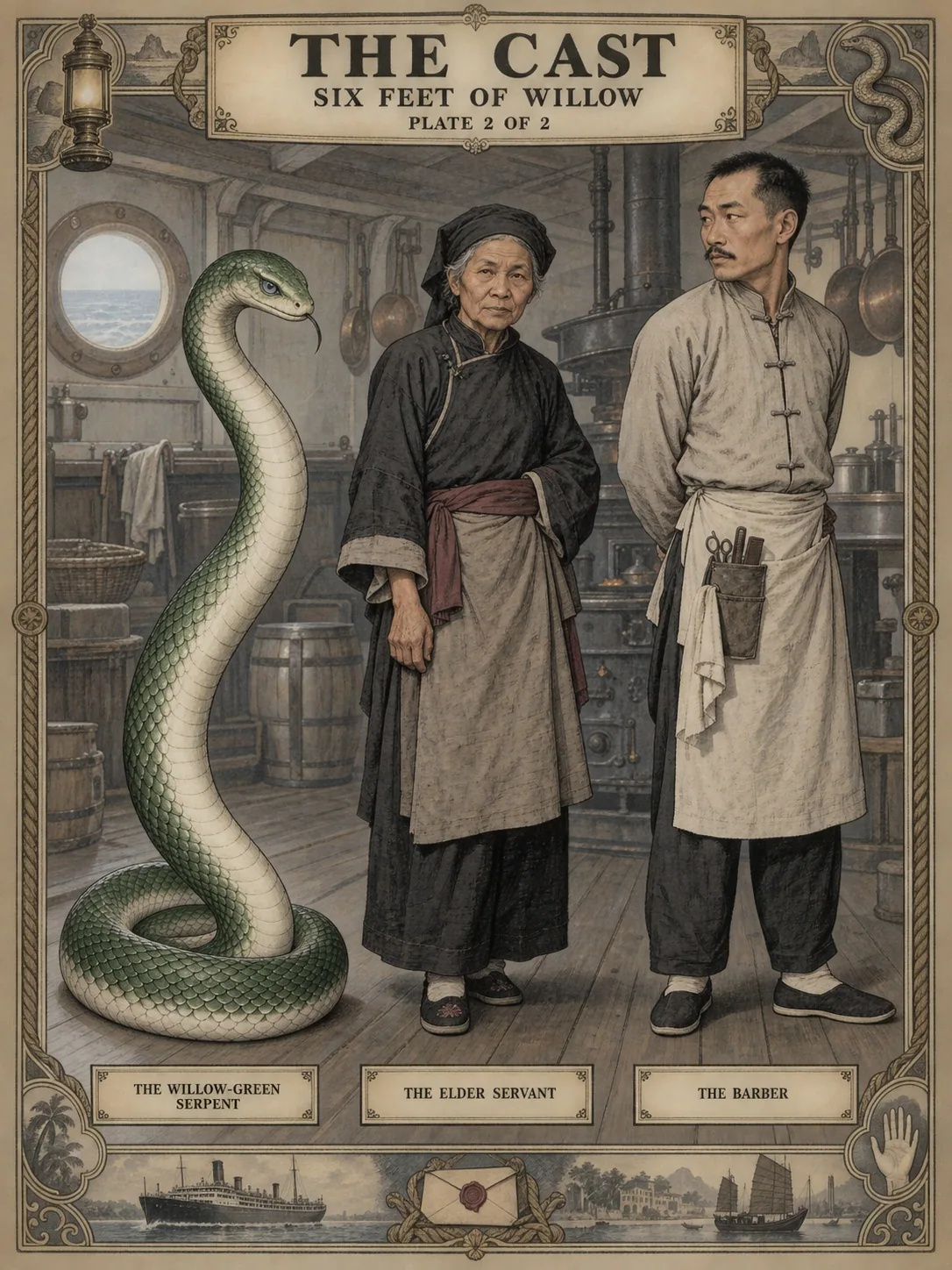 The Cast — Plate 2 of 2