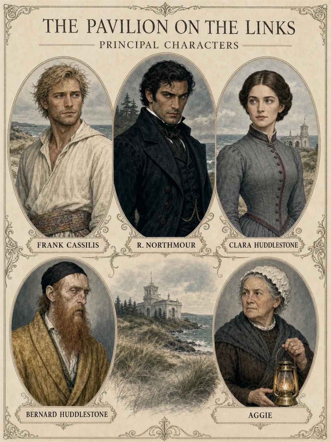 The Pavilion on the Links - Principal Characters