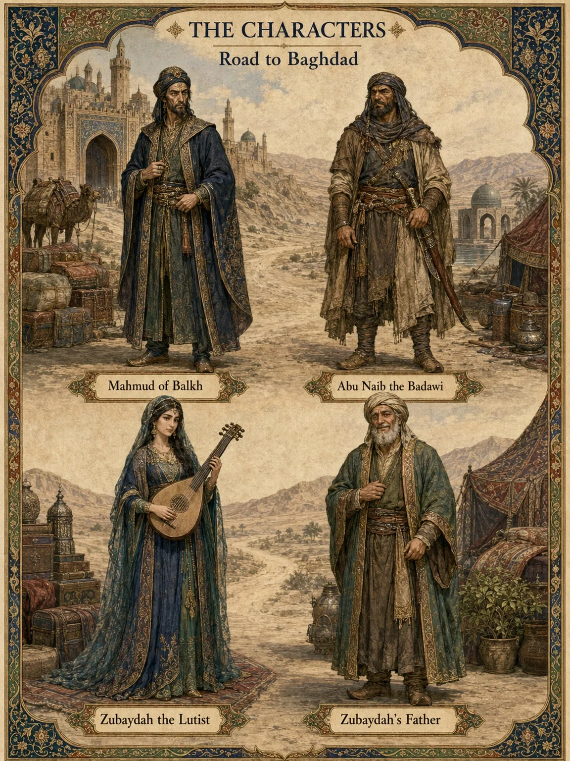 Cast Sheet 02 — Road to Baghdad
