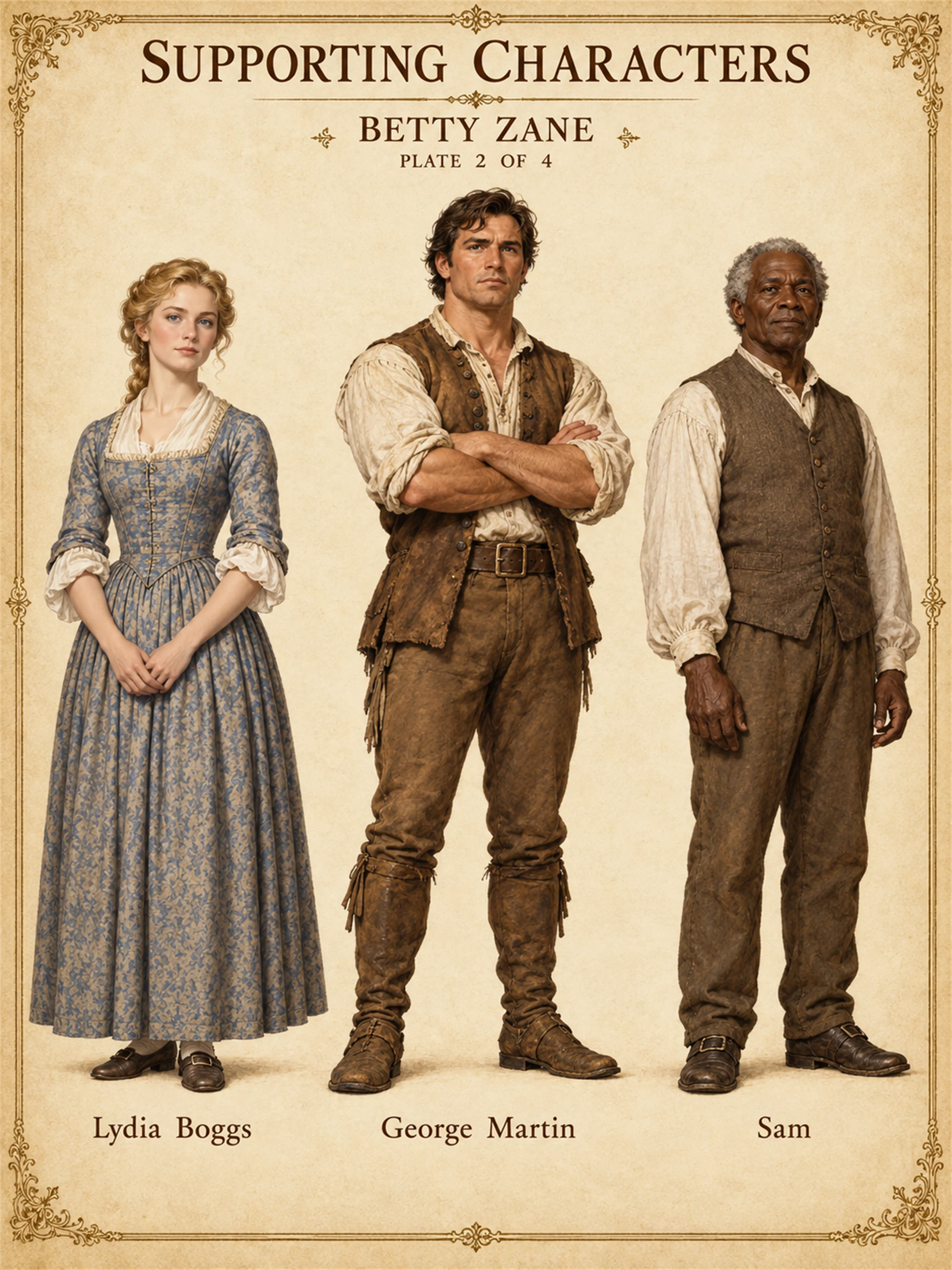 Betty Zane — Supporting Characters II