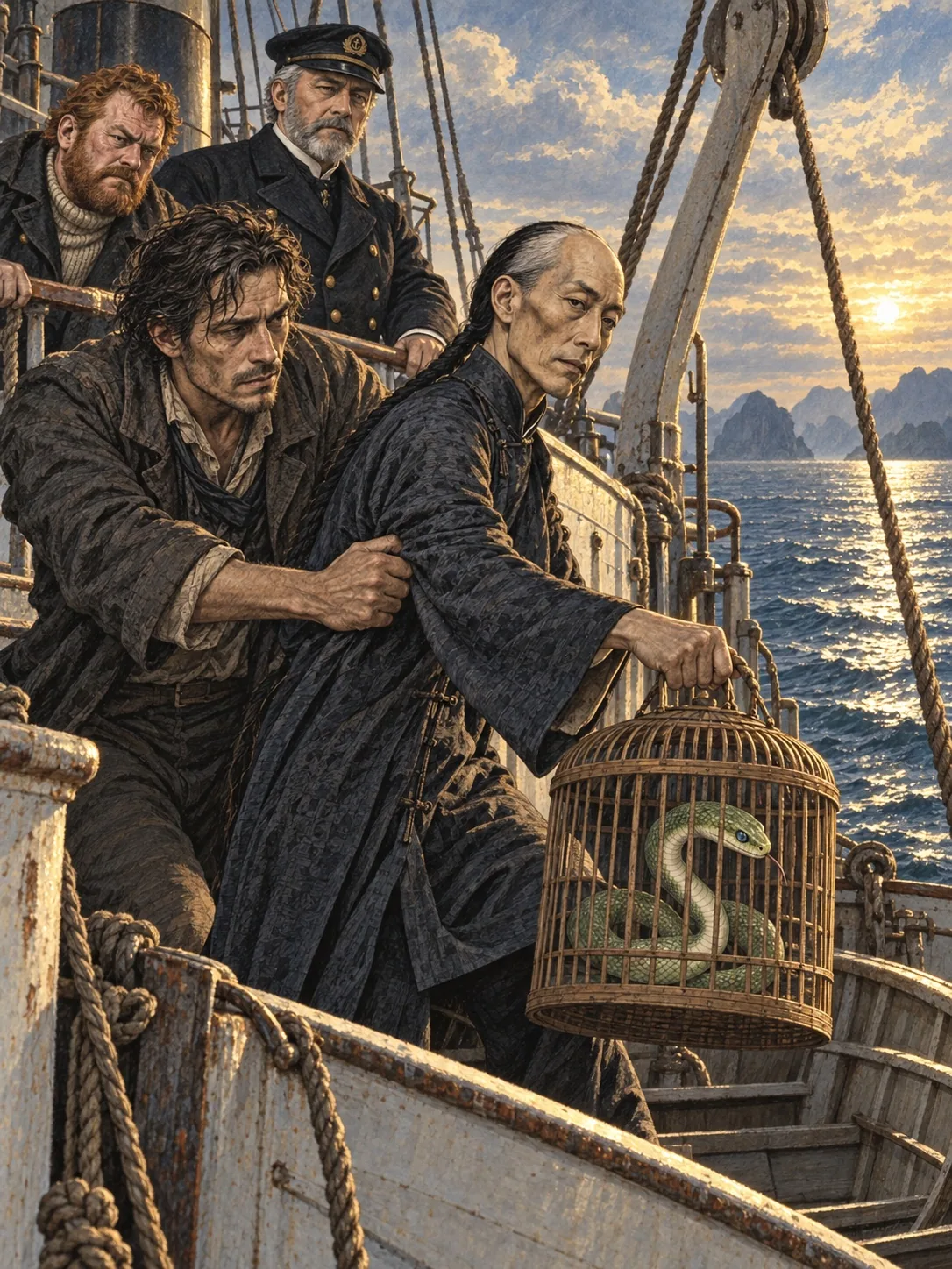 The Three in the Sea
