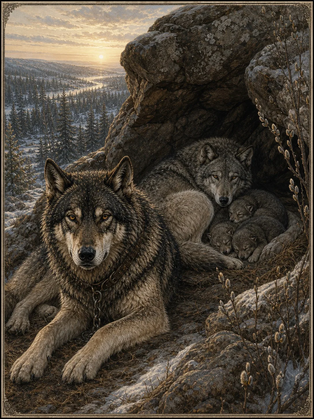 A Family on Sun Rock