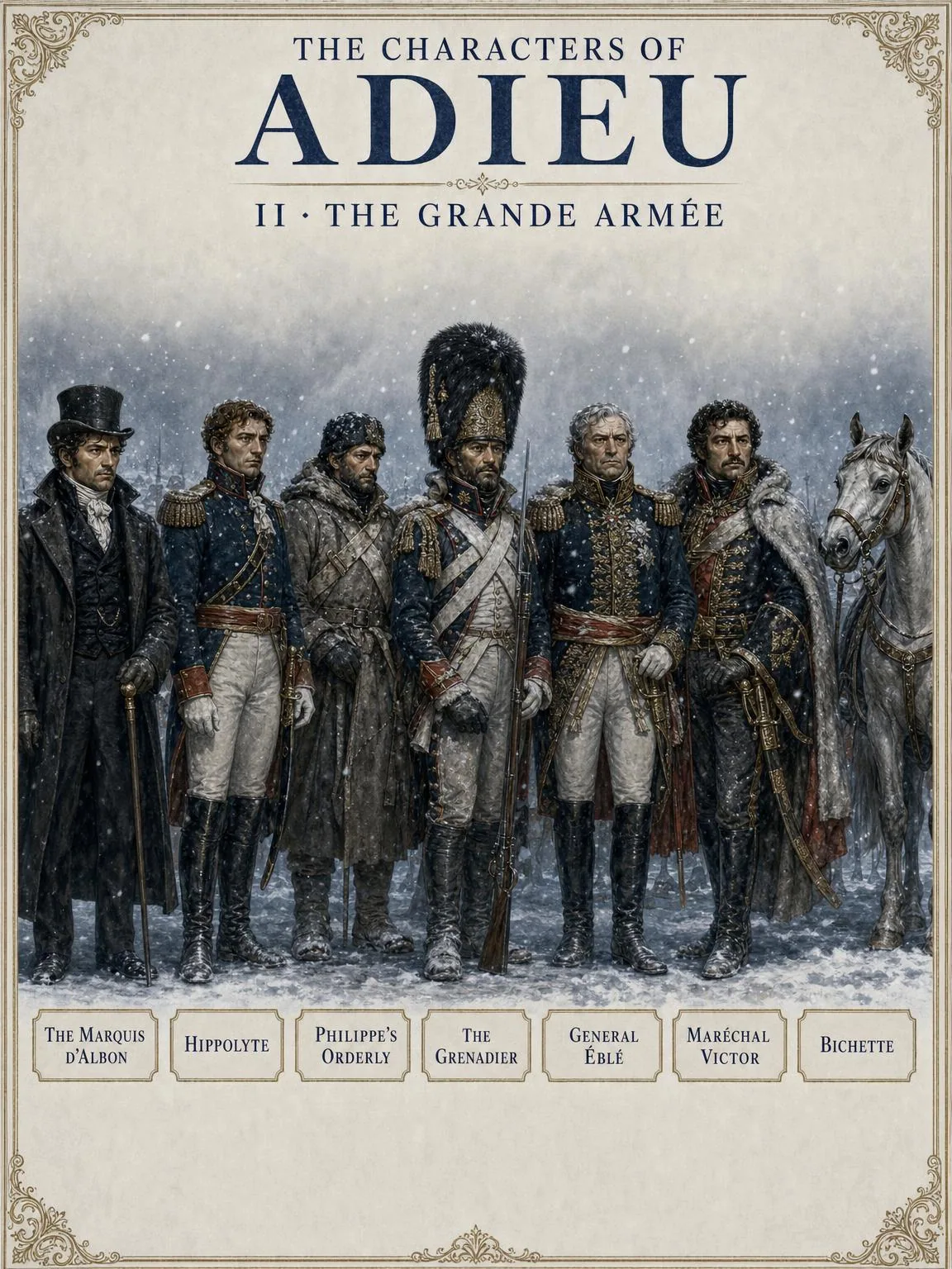 The Characters of Adieu — II · The Grande Armée