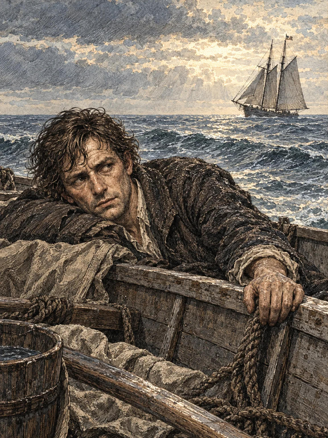 The Schooner on the Horizon
