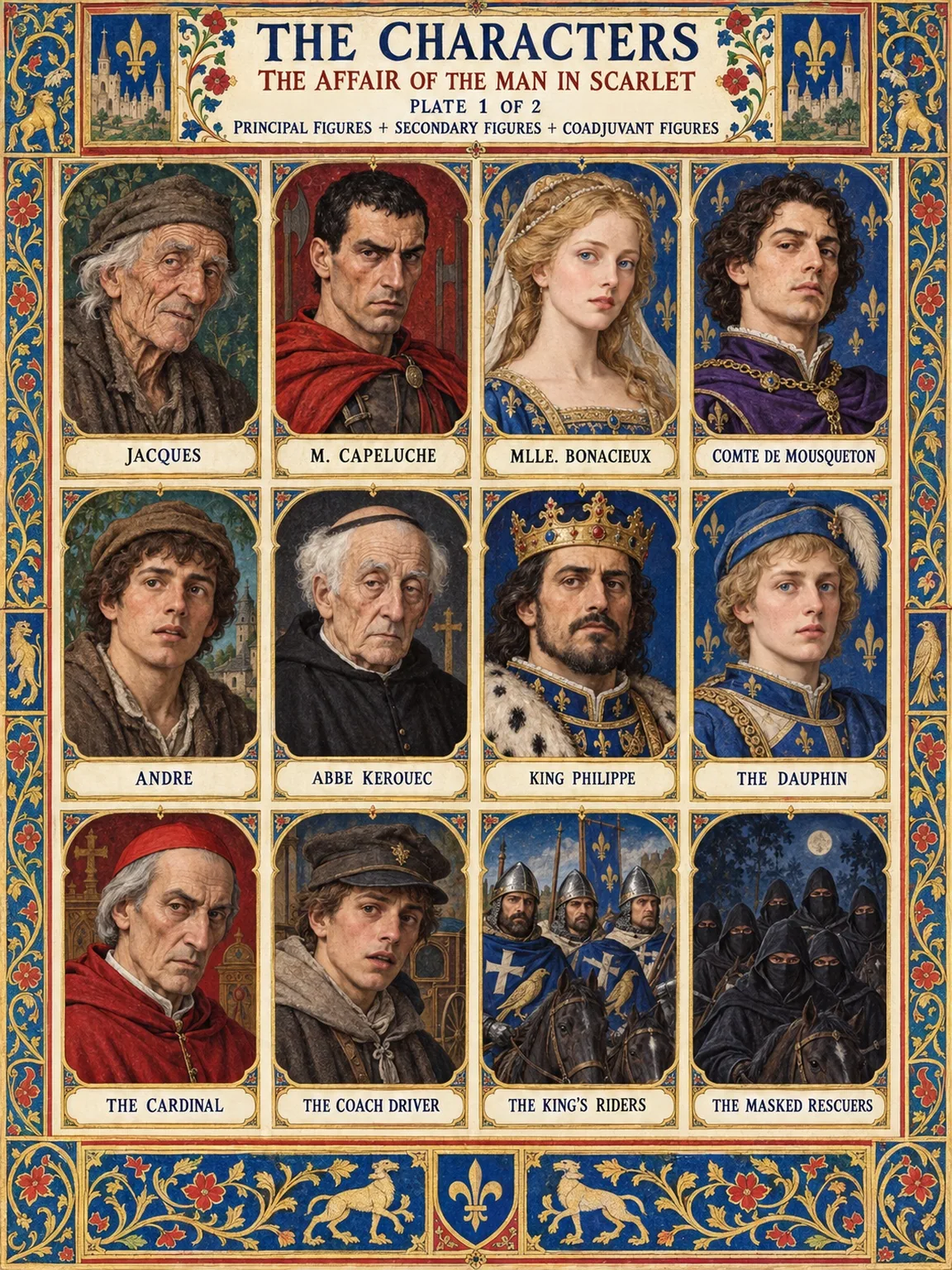 Principal Figures and Riders