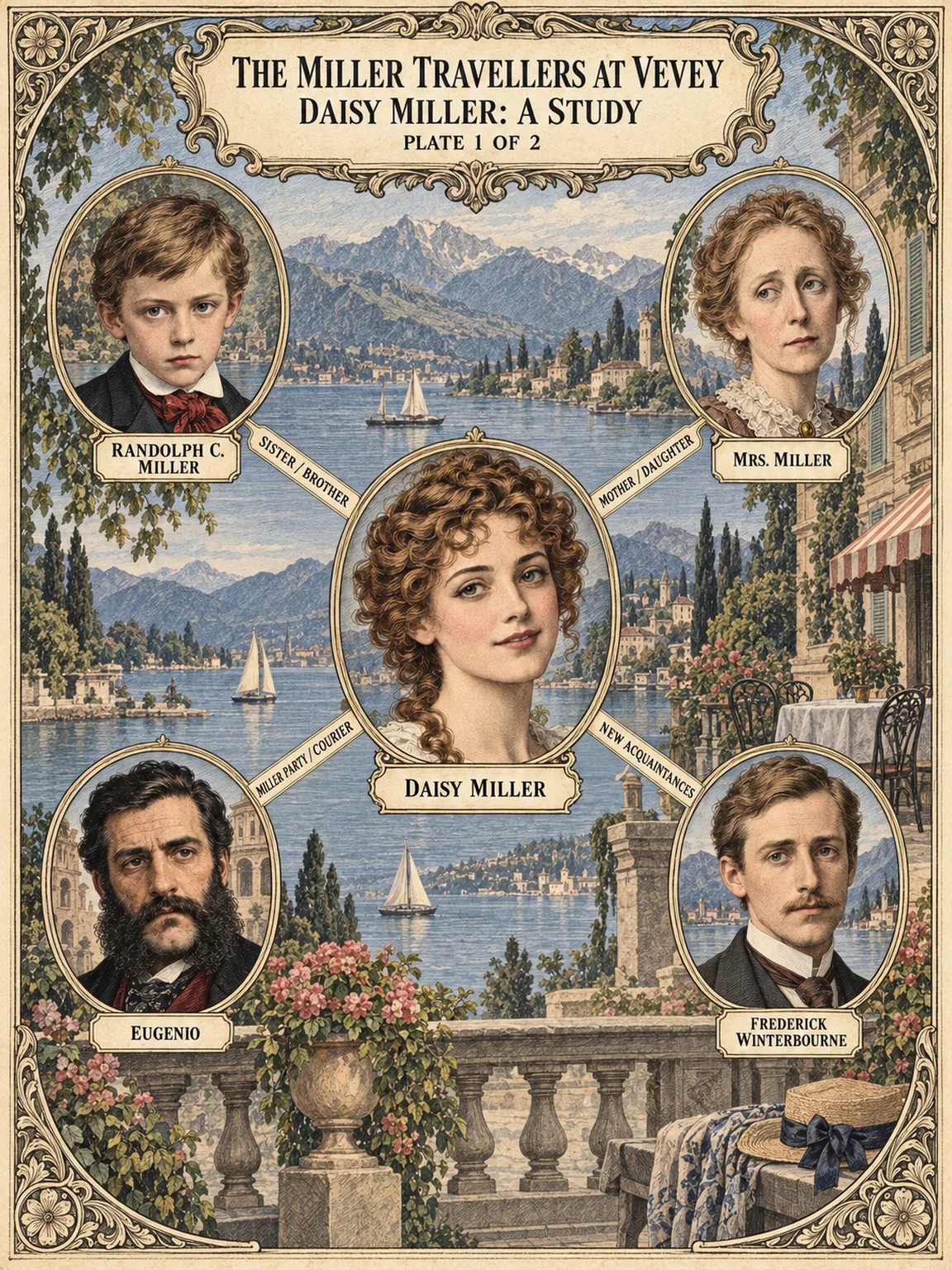 The Miller Travellers at Vevey