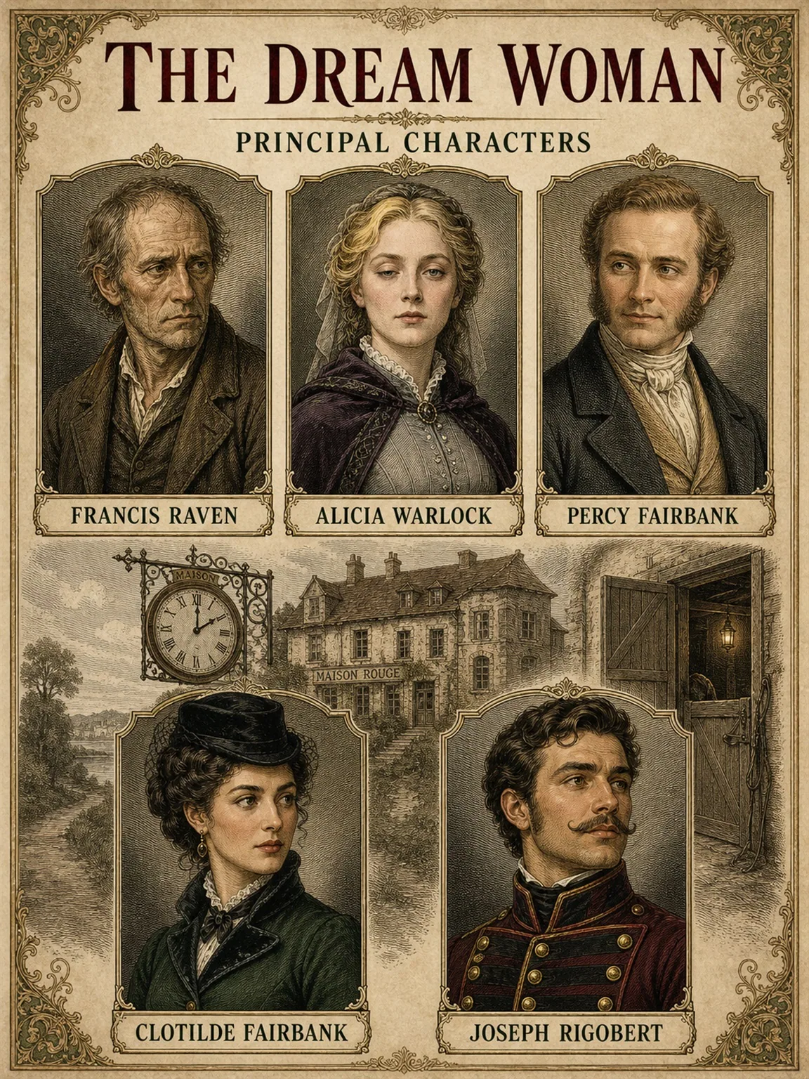 The Dream Woman - Principal Characters