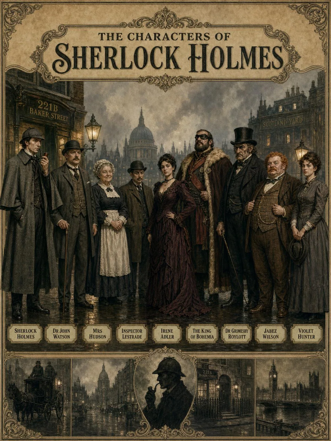 The Characters of Sherlock Holmes