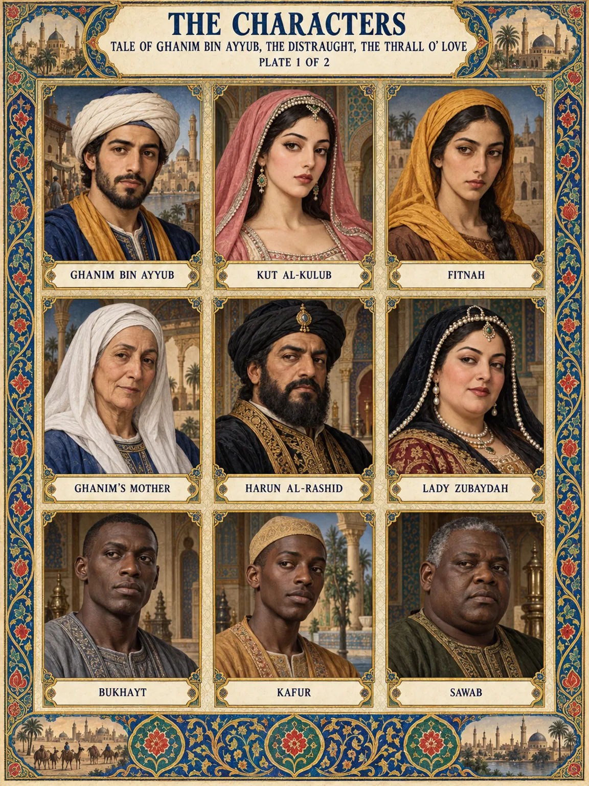 The Characters — Principals of Damascus and Baghdad