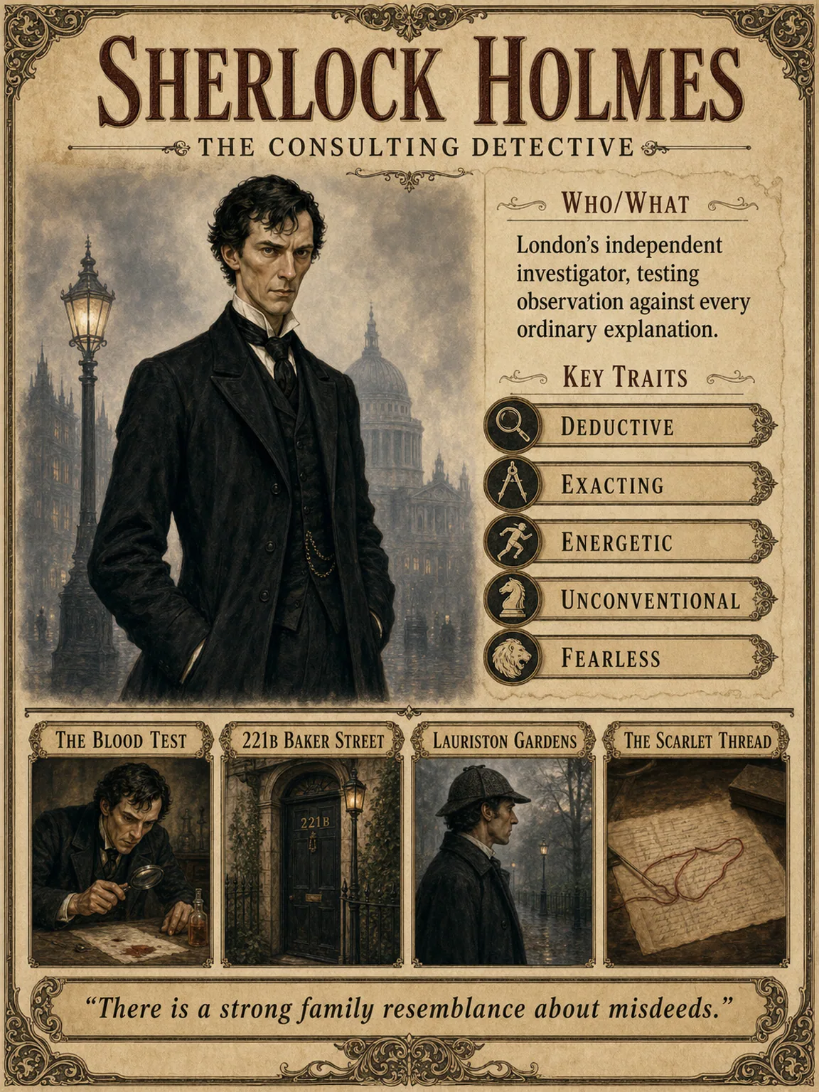Sherlock Holmes — Profile